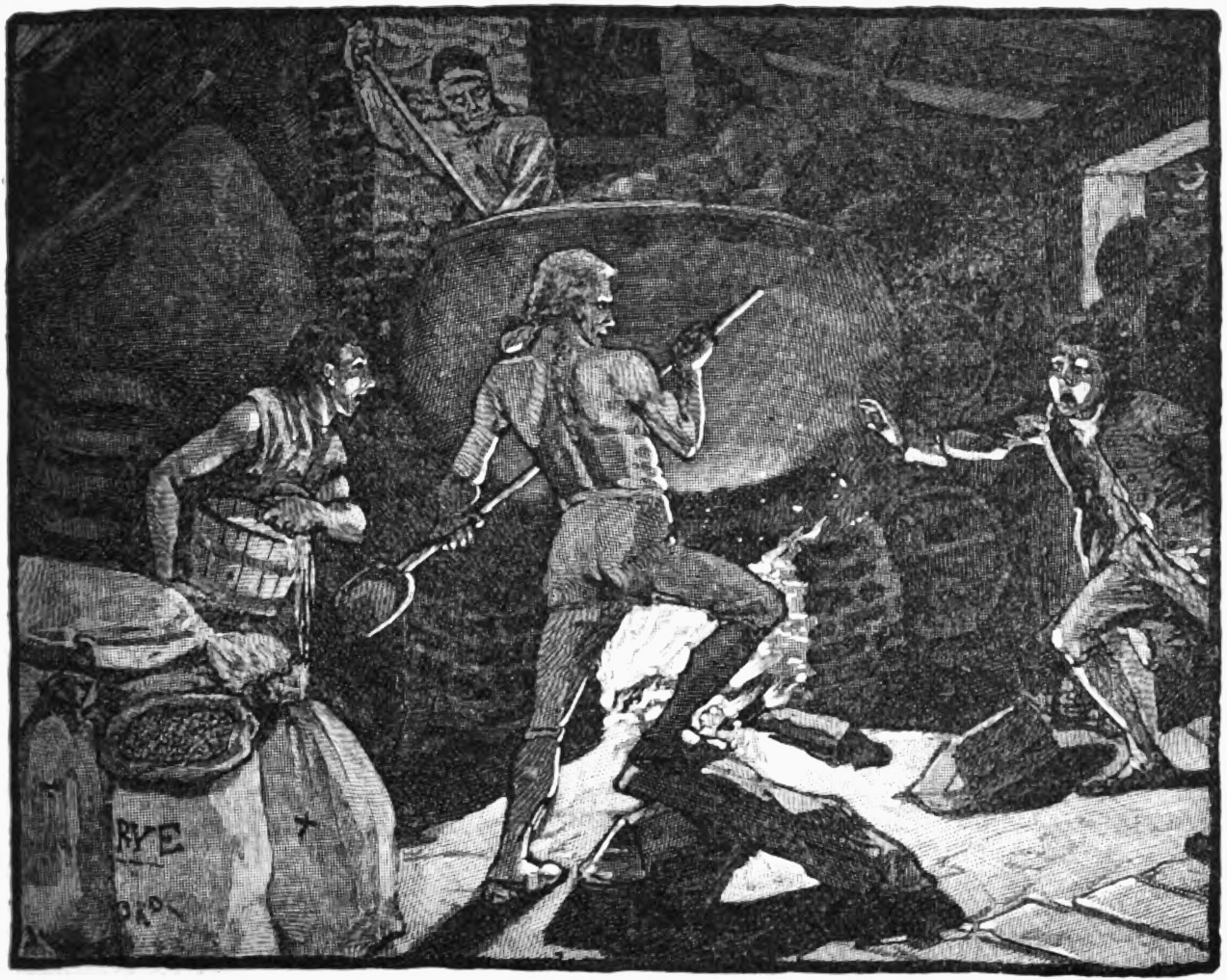 "A Mountain Still" Whiskey Rebellion illustrations from Scribner's Popular History of the United States