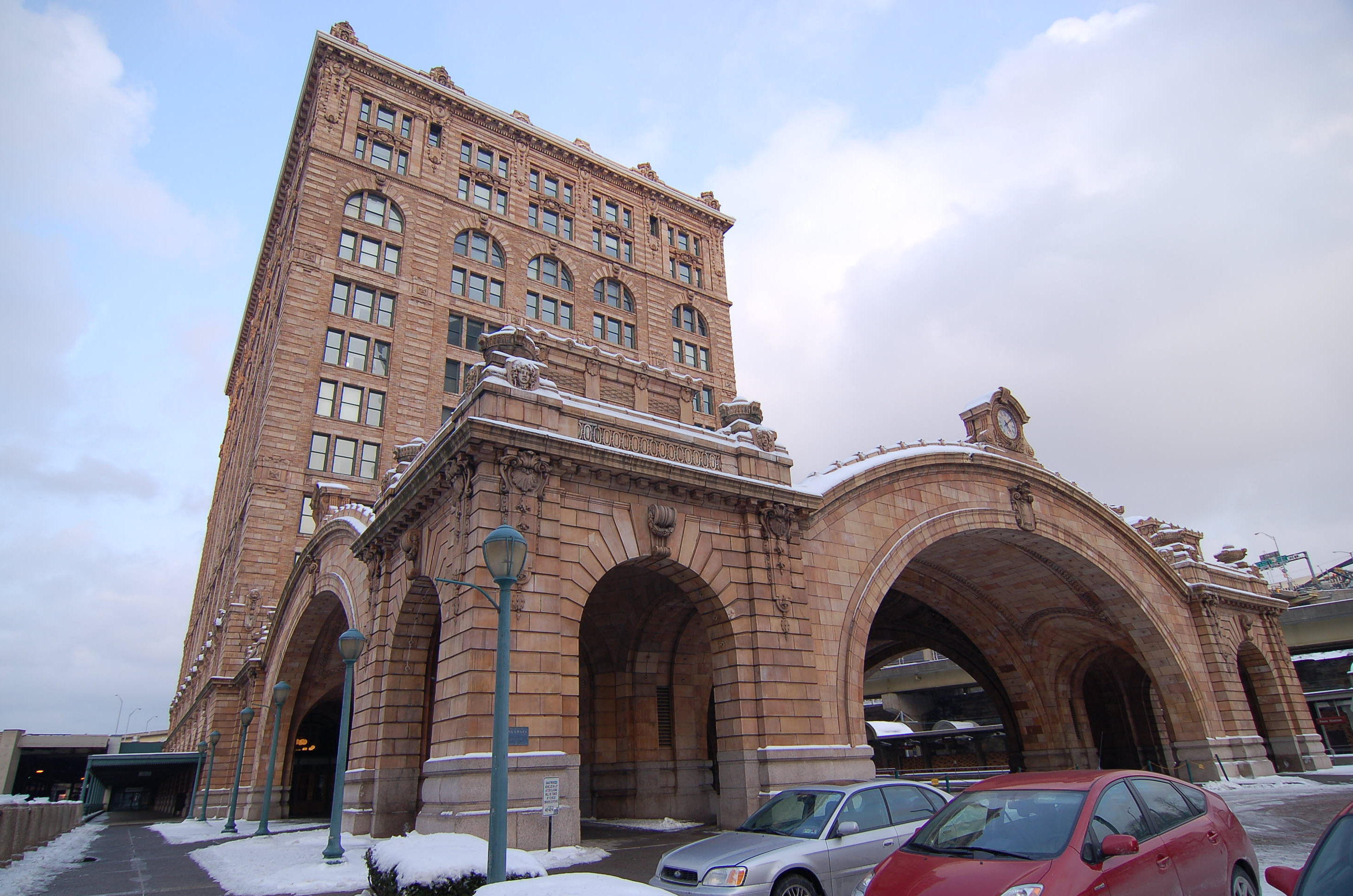 A photograph of a Pittsburgh's historic Union Station.