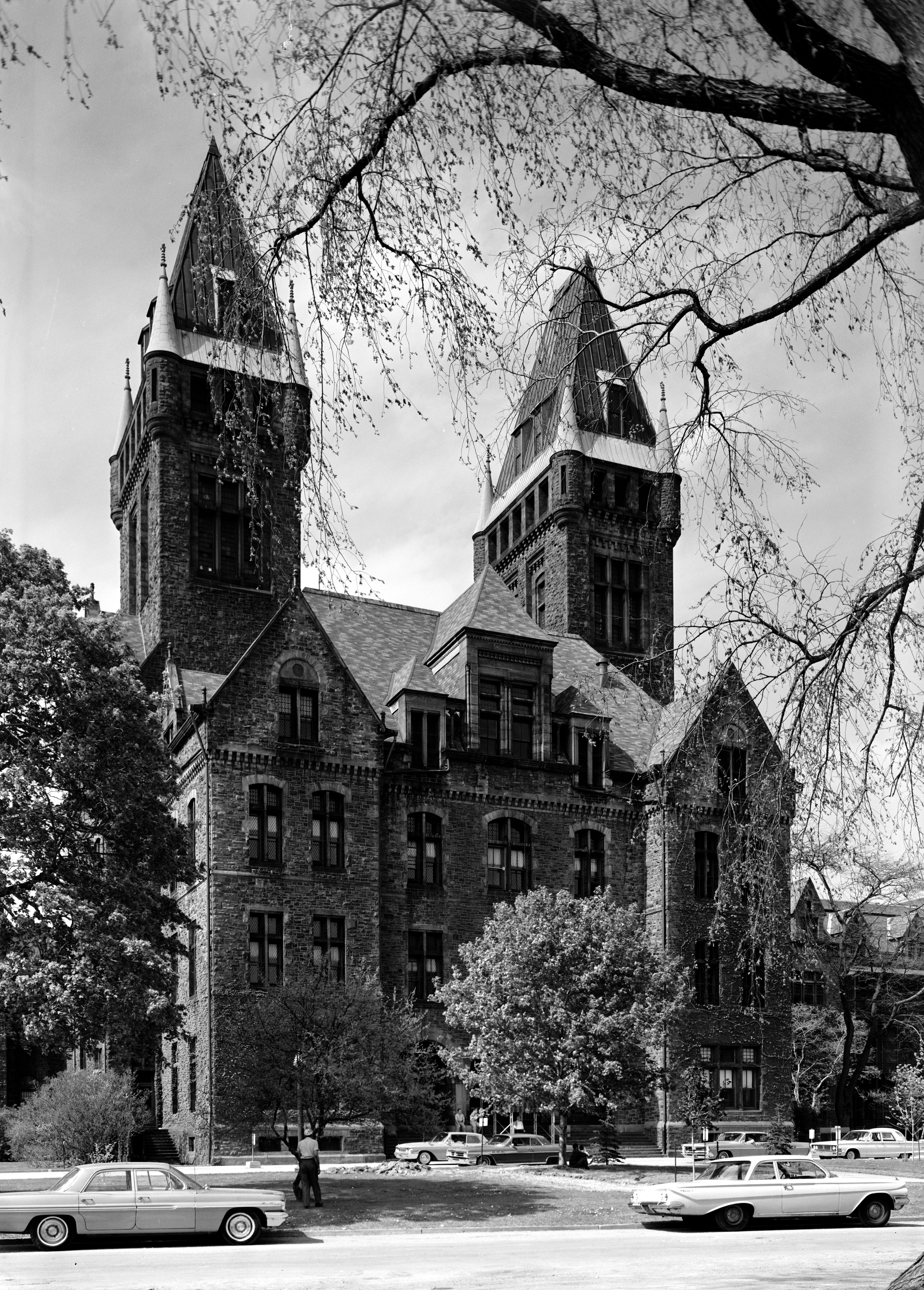 The w:H.H. Richardson Complex (formerly known as the State Lunatic Asylum, Buffalo State Hospital, etc.), w:Buffalo, New York.