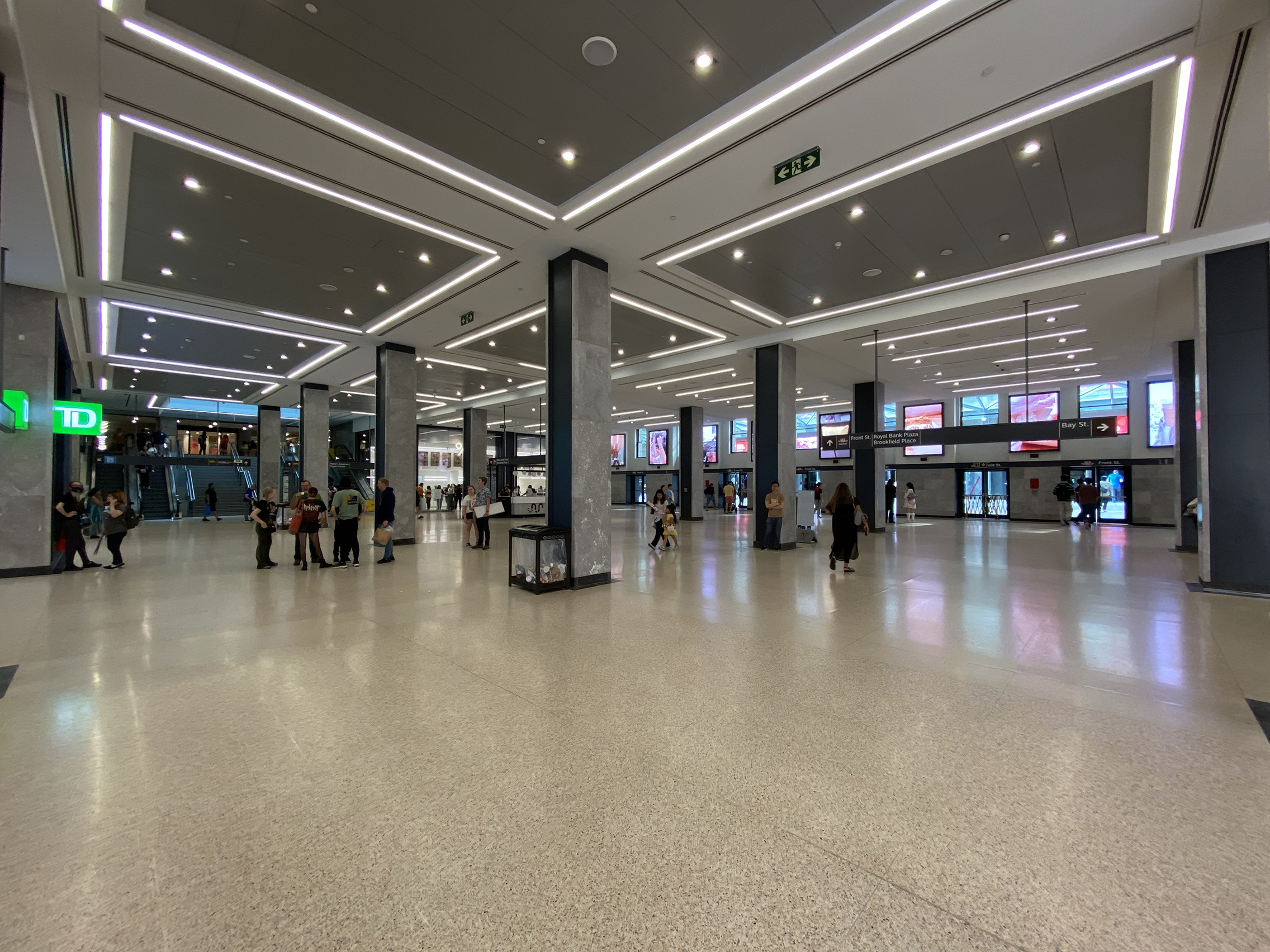 Union Station Bay Concourse after renovation