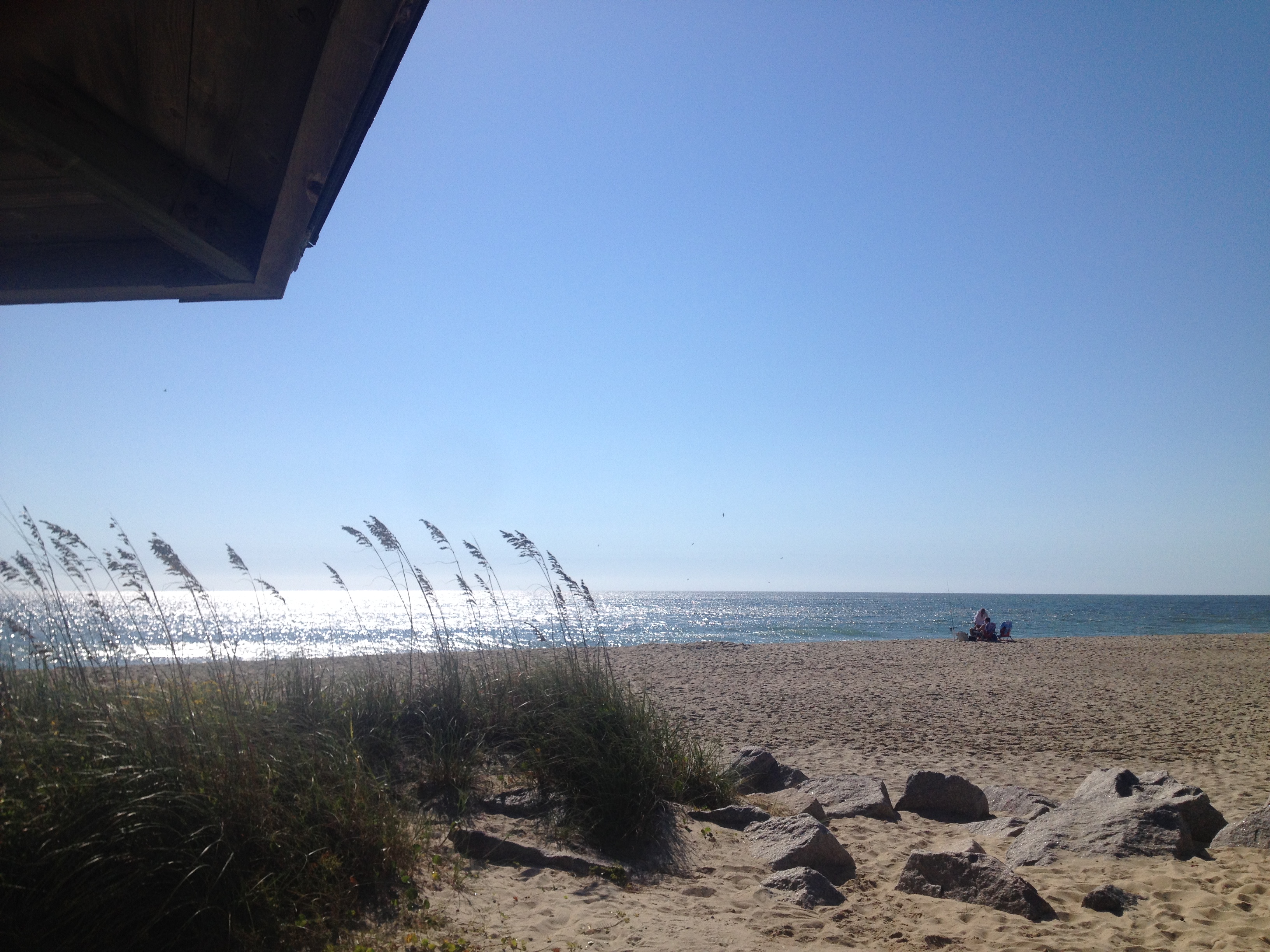 The beach at Fort Fisher State Recreation Area, North Carolina