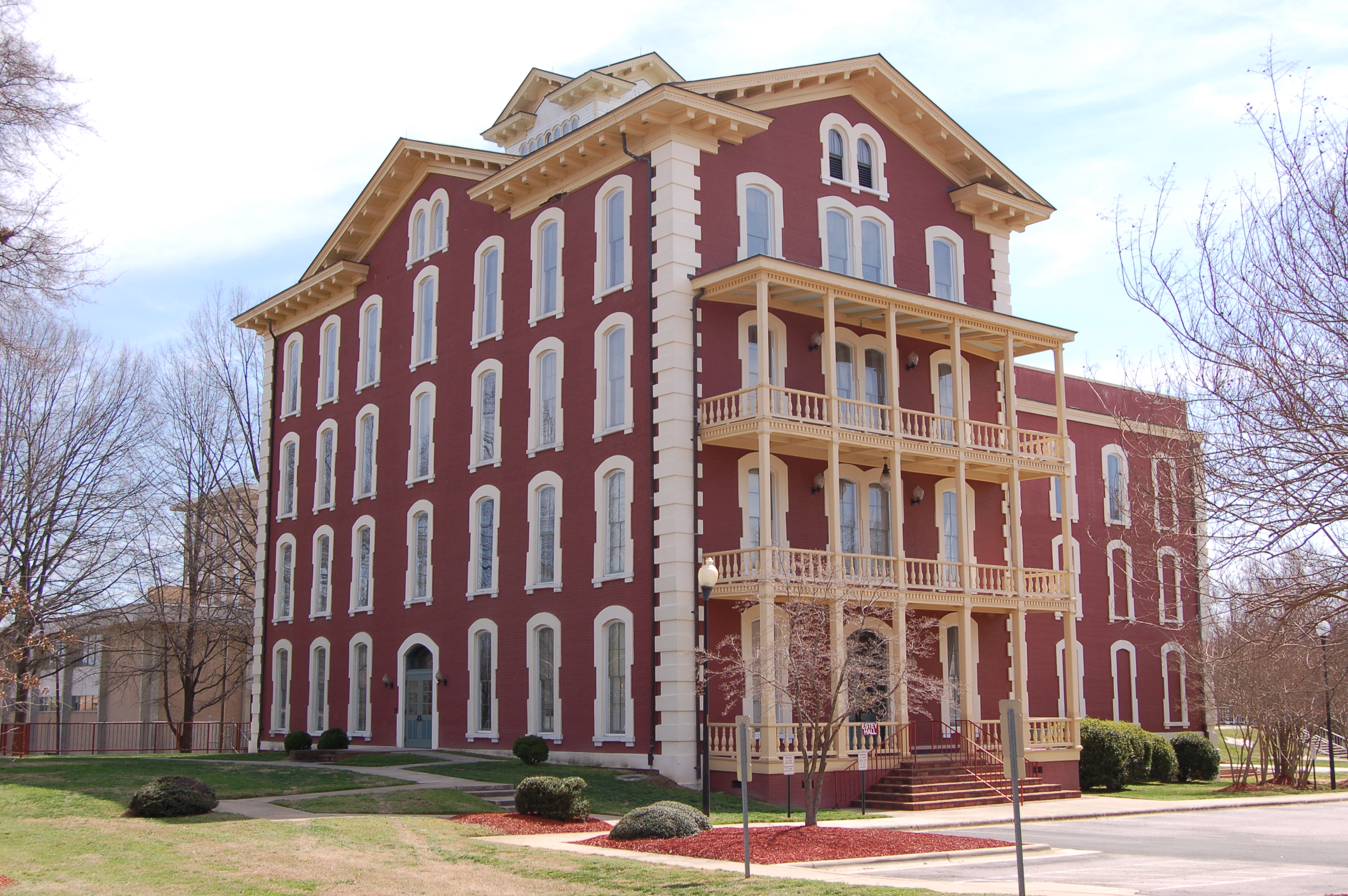 Estey Hall on the campus of Shaw University, Raleigh, NC