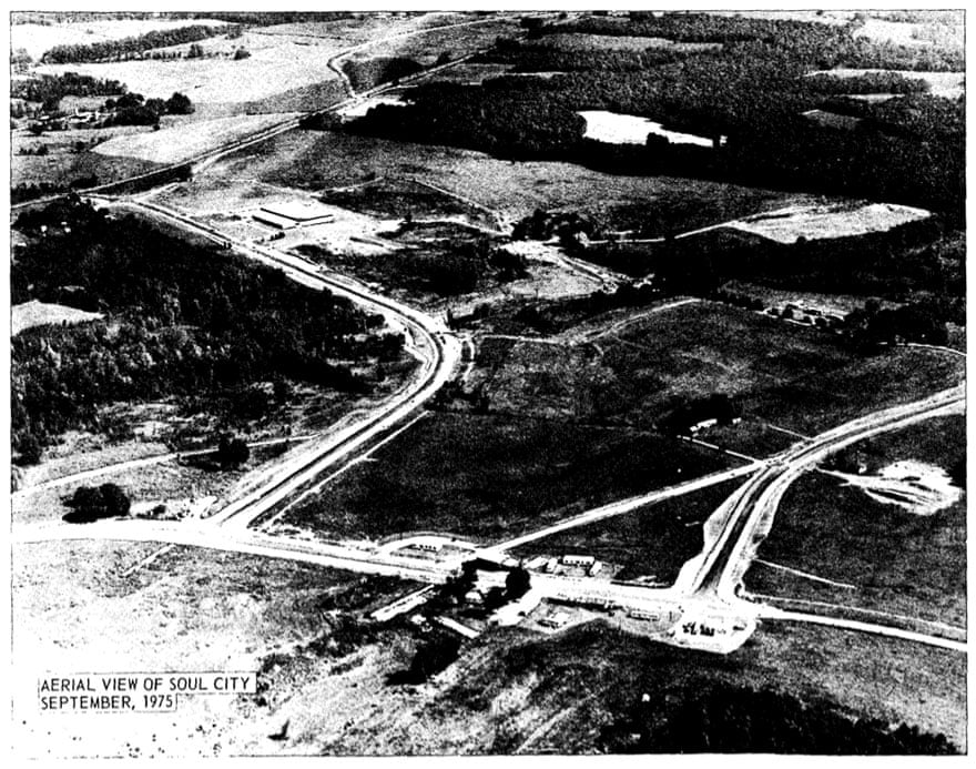 Aerial photograph of Soul City