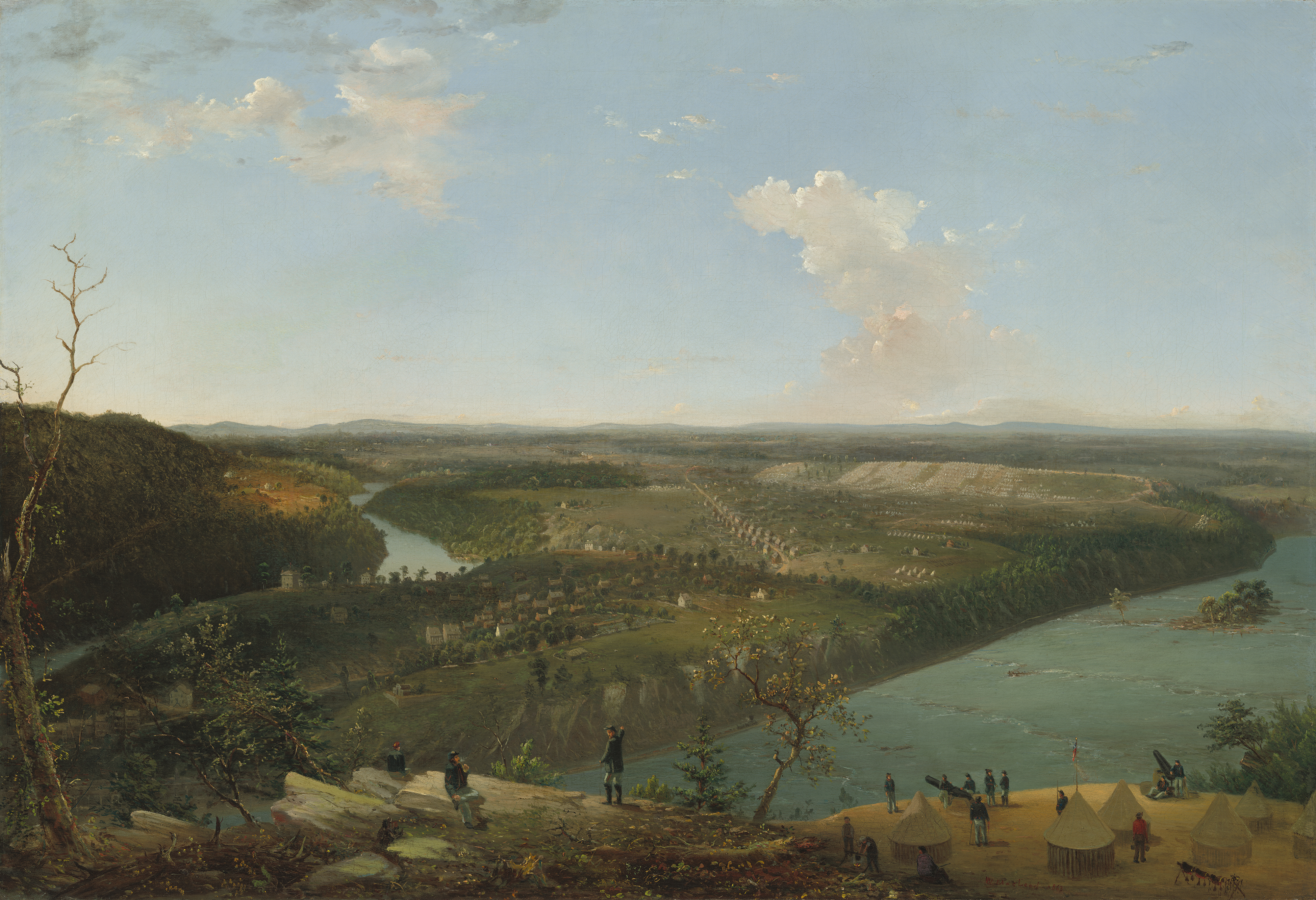 William MacLeod, Maryland Heights - Siege of Harpers Ferry, 1863, NGA 176395.jpg