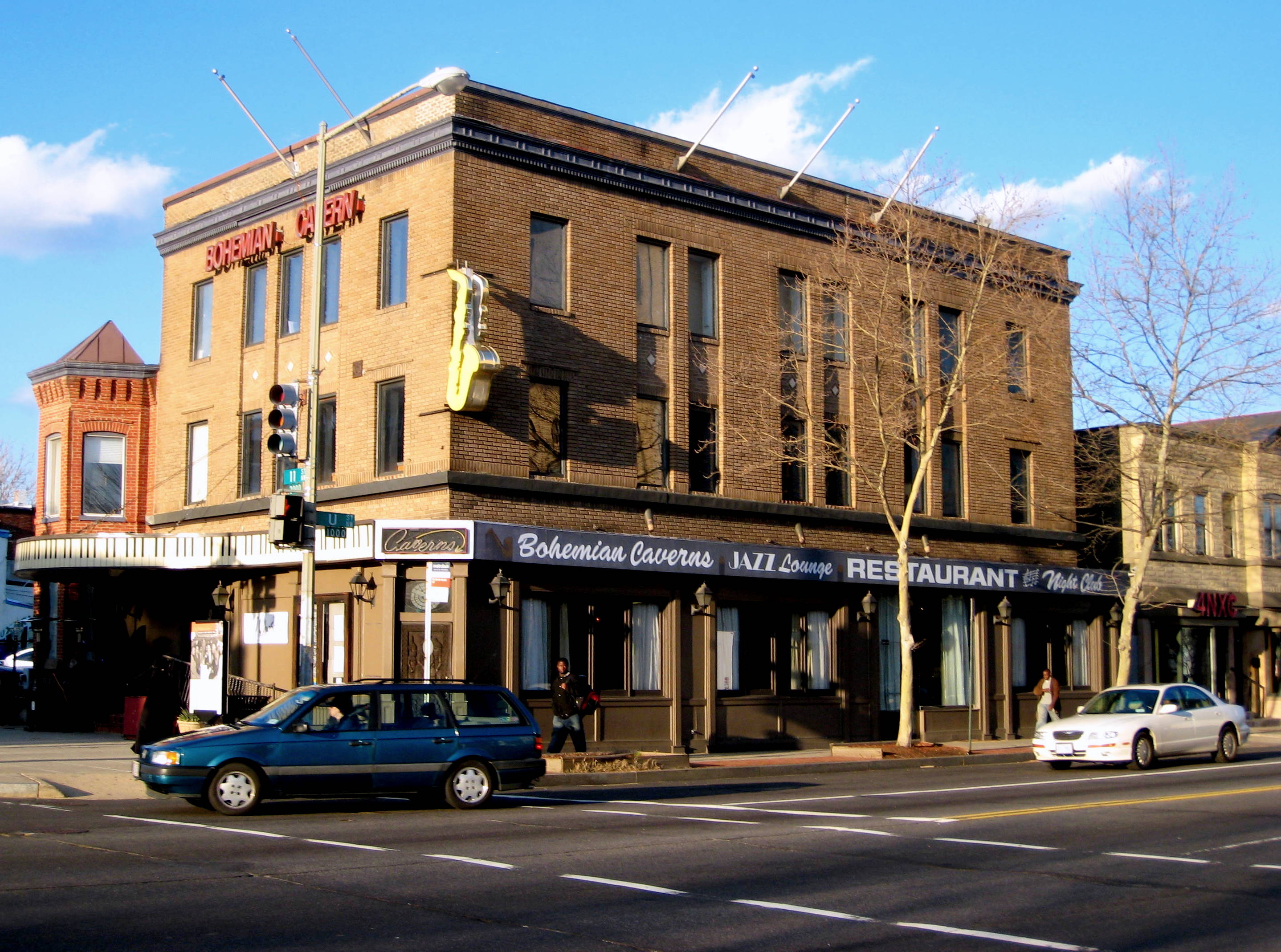 Bohemian Caverns. on U St, Washington, D.C.