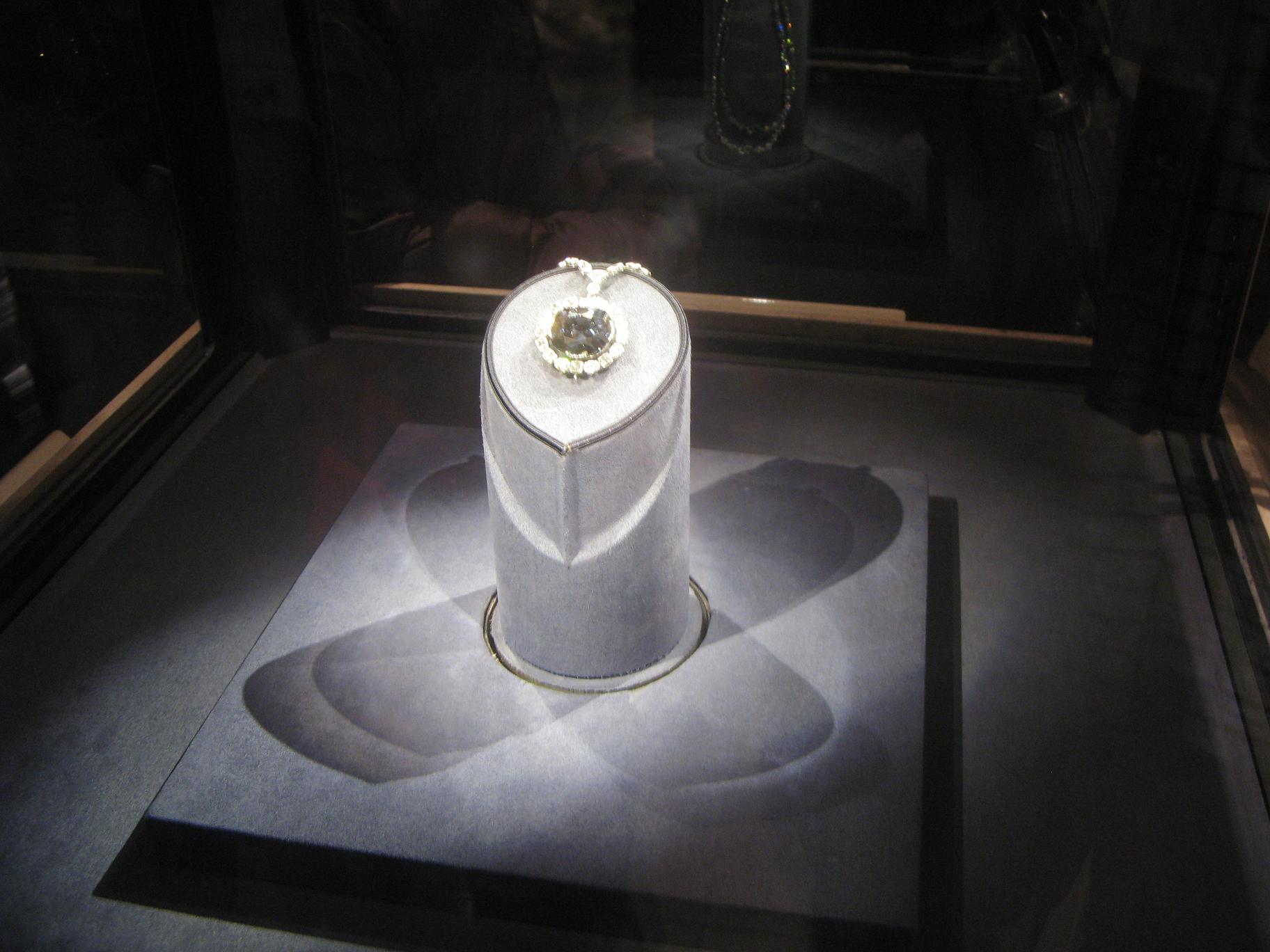 The Hope Diamond photographed by Brian Muhlenkamp