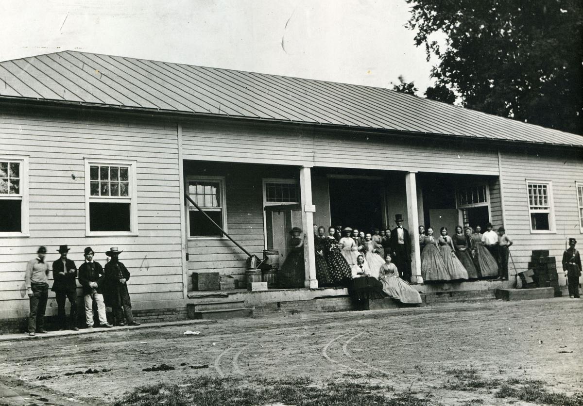Employees at the Washington Arsenal where many of them would die in an explosion