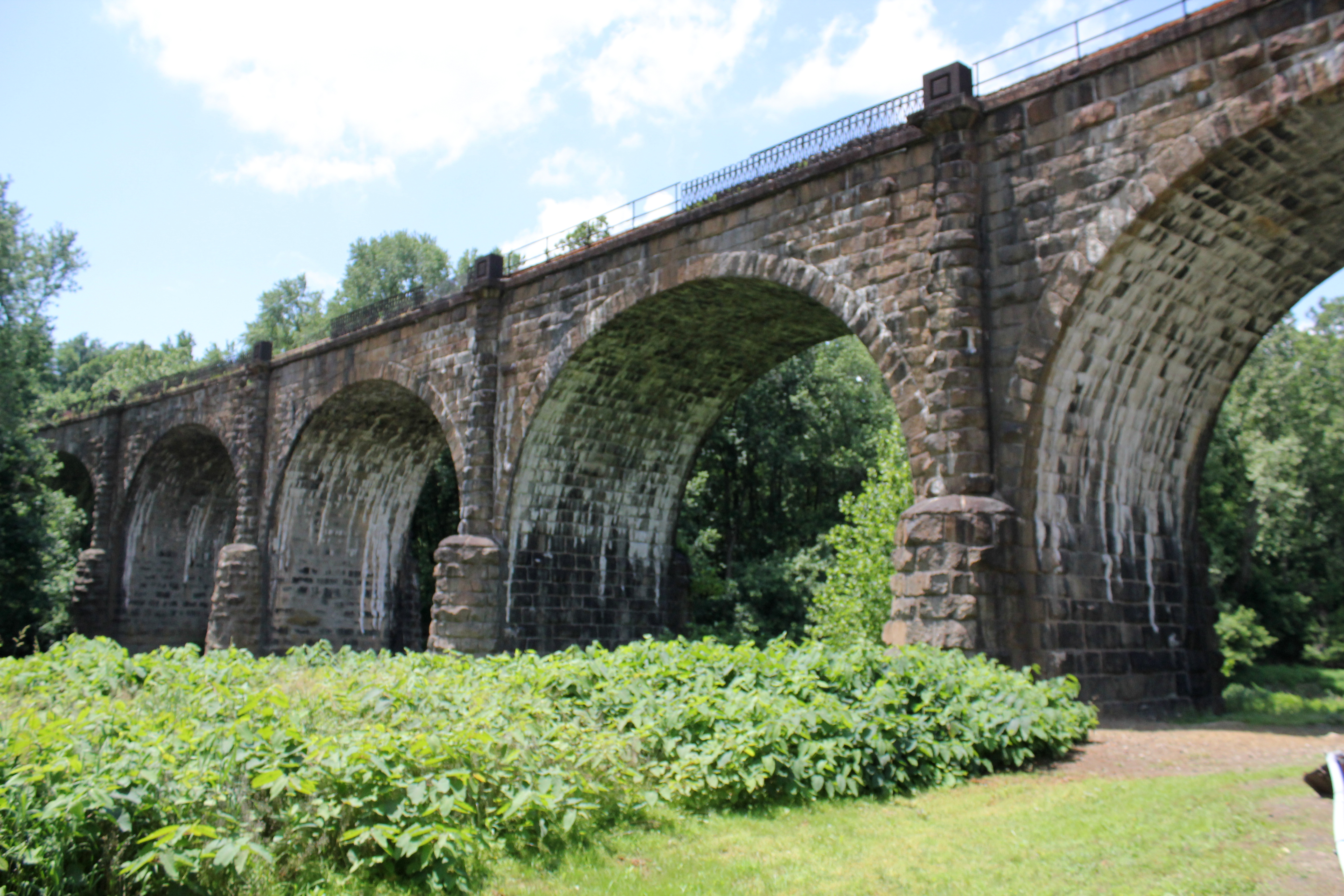 Thomas Viaduct in Patapsco Valley State Park, Maryland, USA