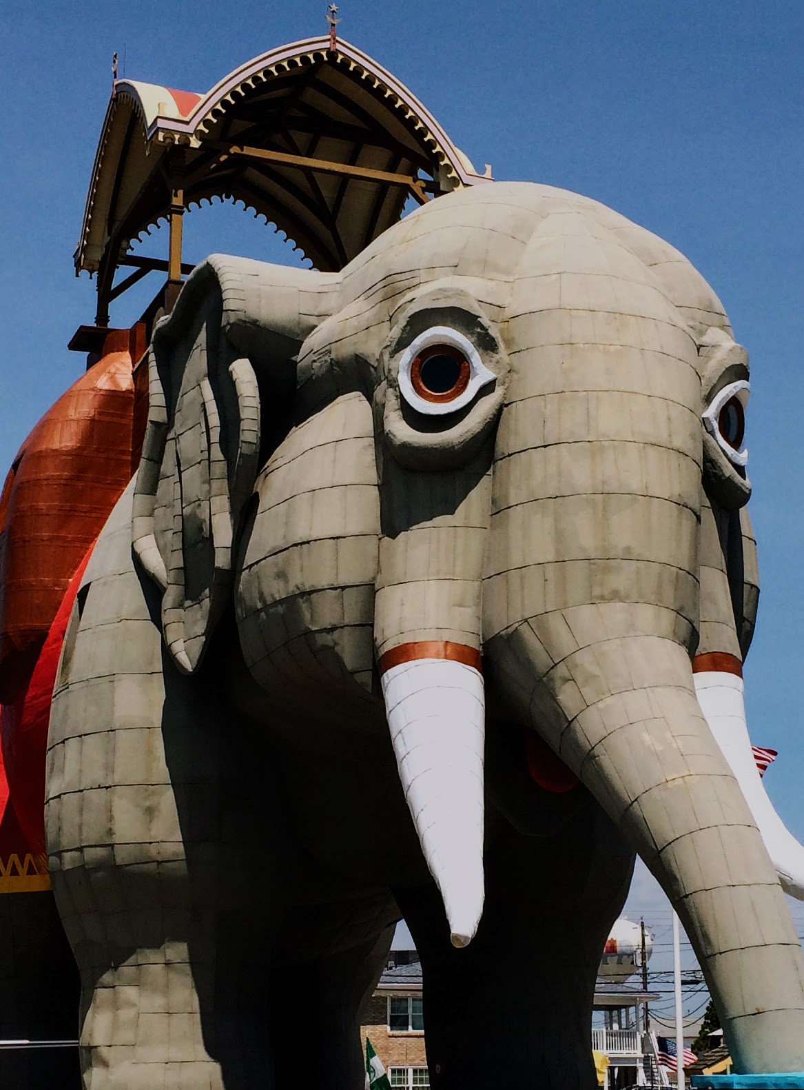 Lucy the Elephant, Margate City New Jersey. Taken from the beach.