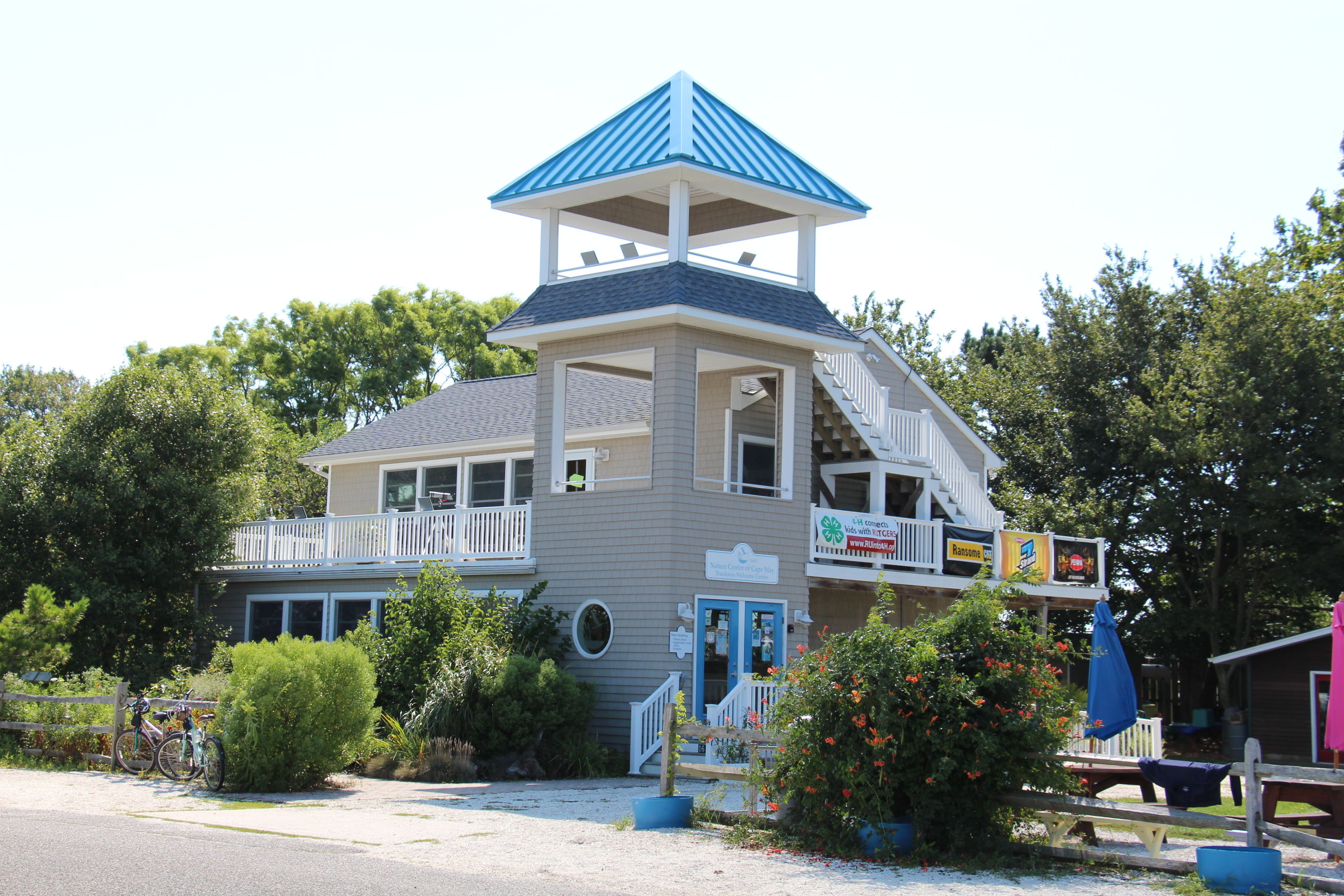 Main building of the Nature Center of Cape May in Cape May, New Jersey