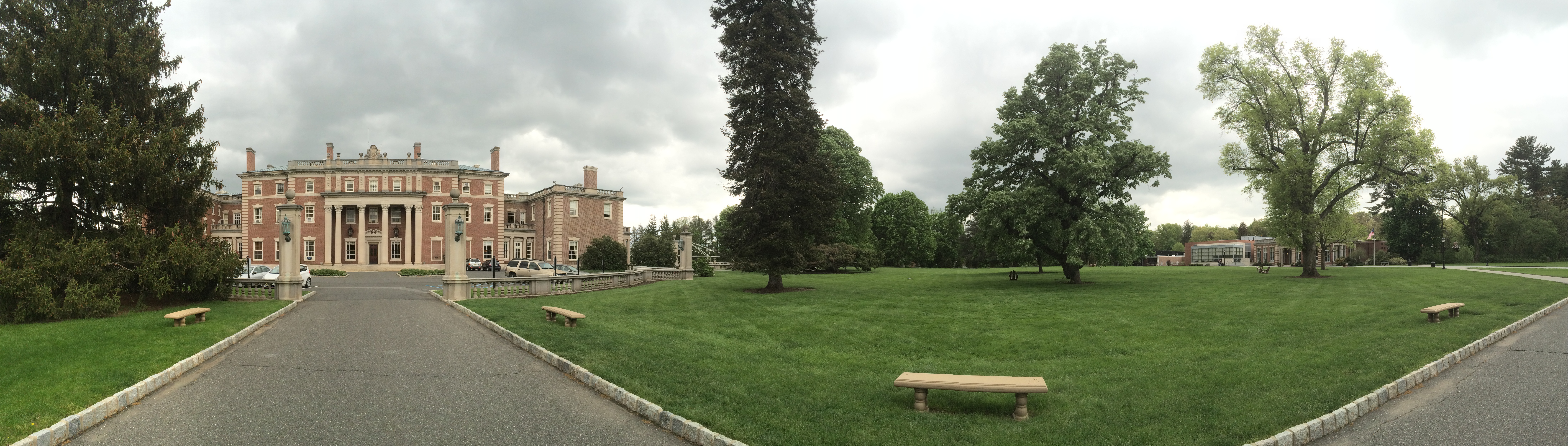Florham panorama from the Mall at Fairleigh Dickinson University