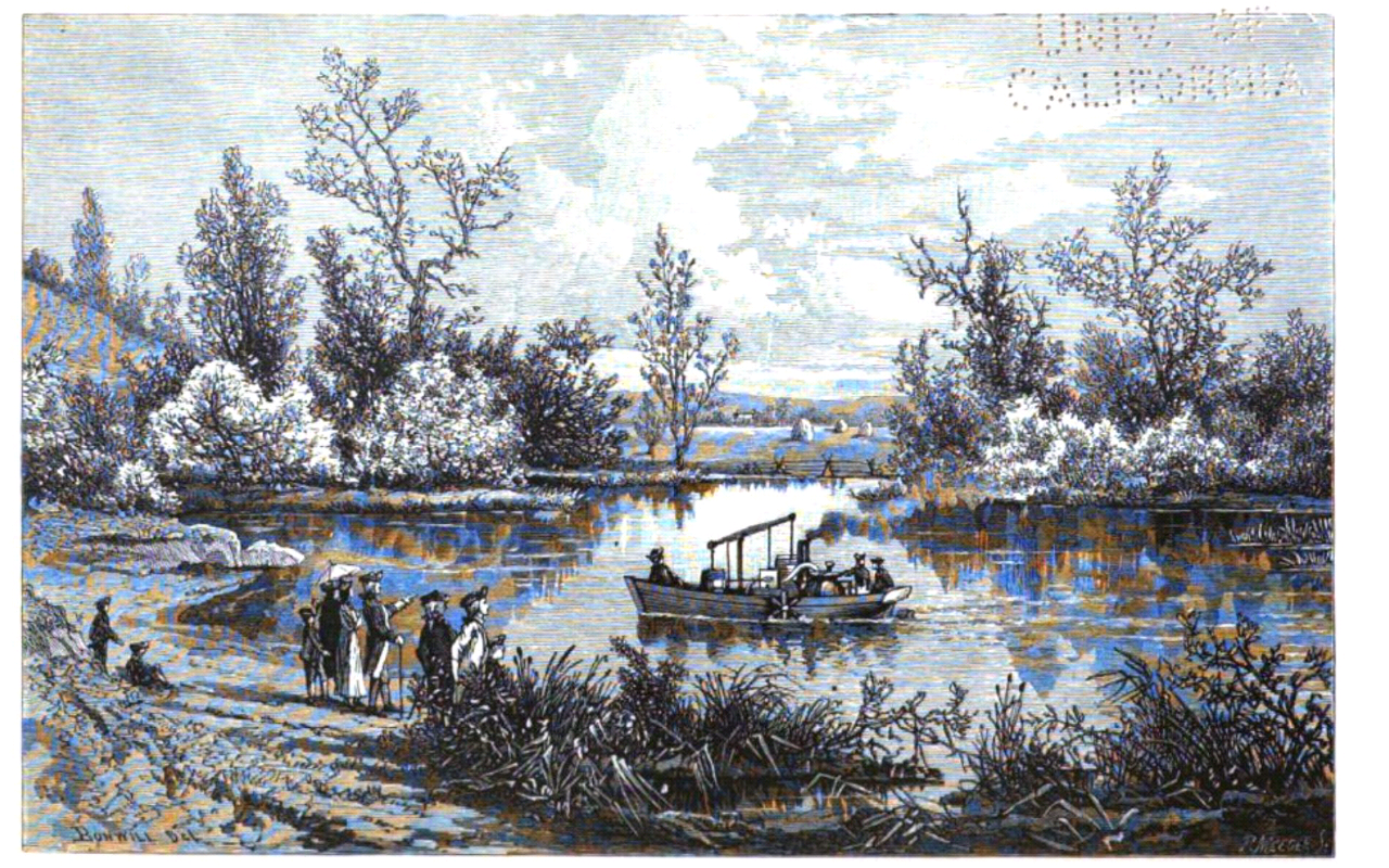 Testing steam propulsion on New York's Collect Pond