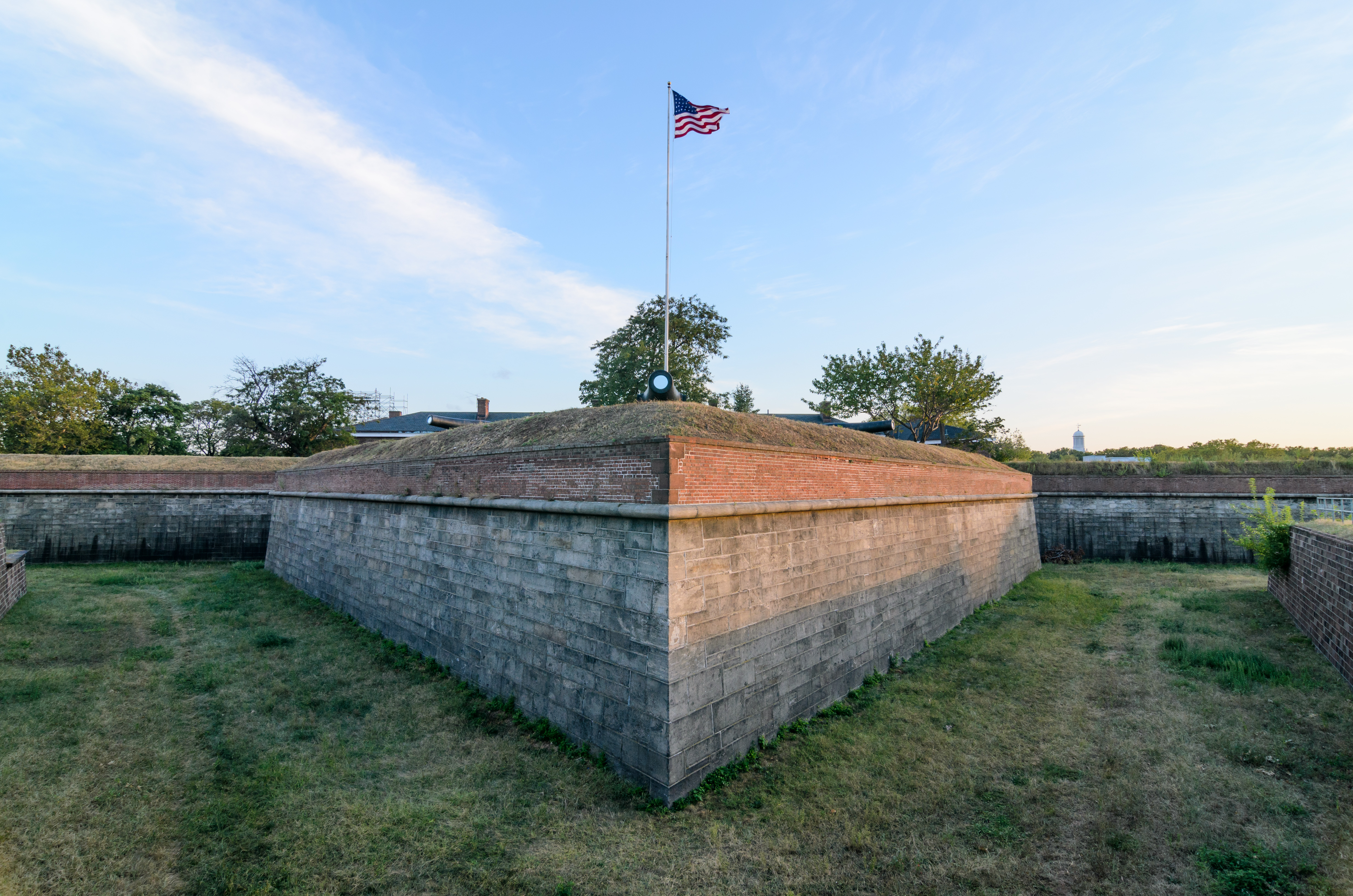 Fort Jay, Governors Island, New York City.