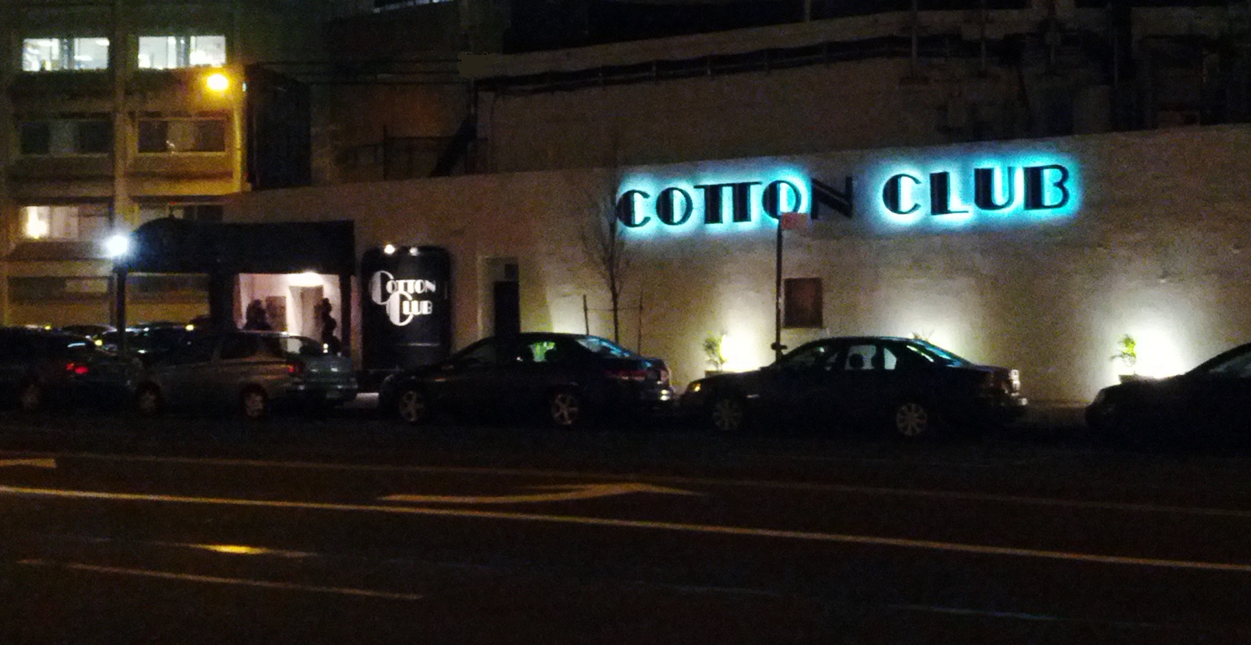 Cotton Club on 125th Street in New York City, December 2013.