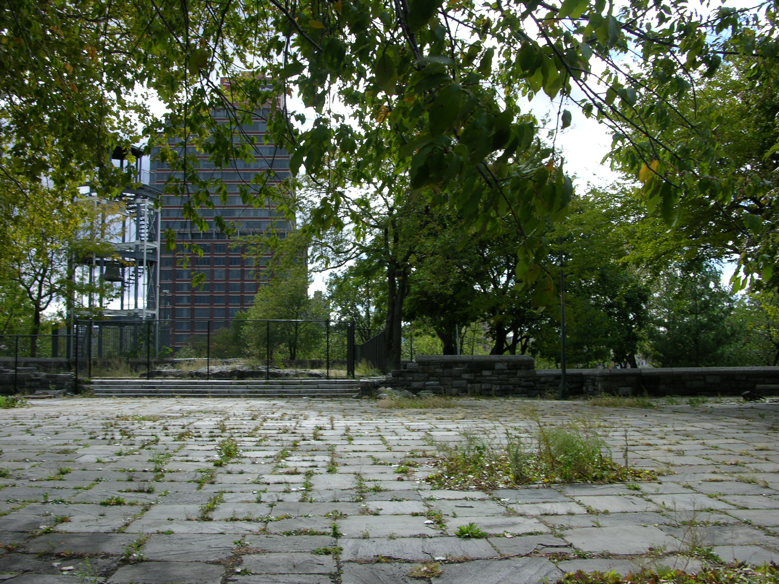Marcus Garvey Park in Harlem, Manhattan, NYC, NY, USA.