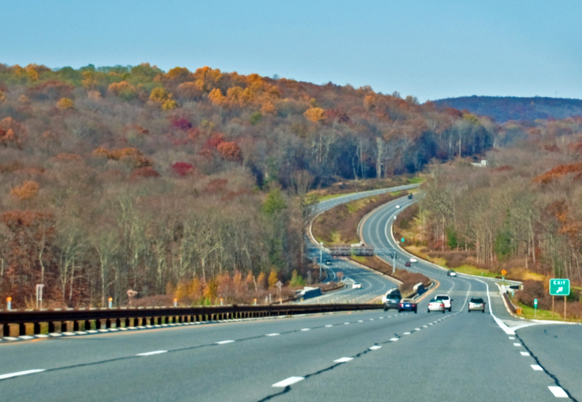 Taconic Parkway, New York, 7 Nov. 2009