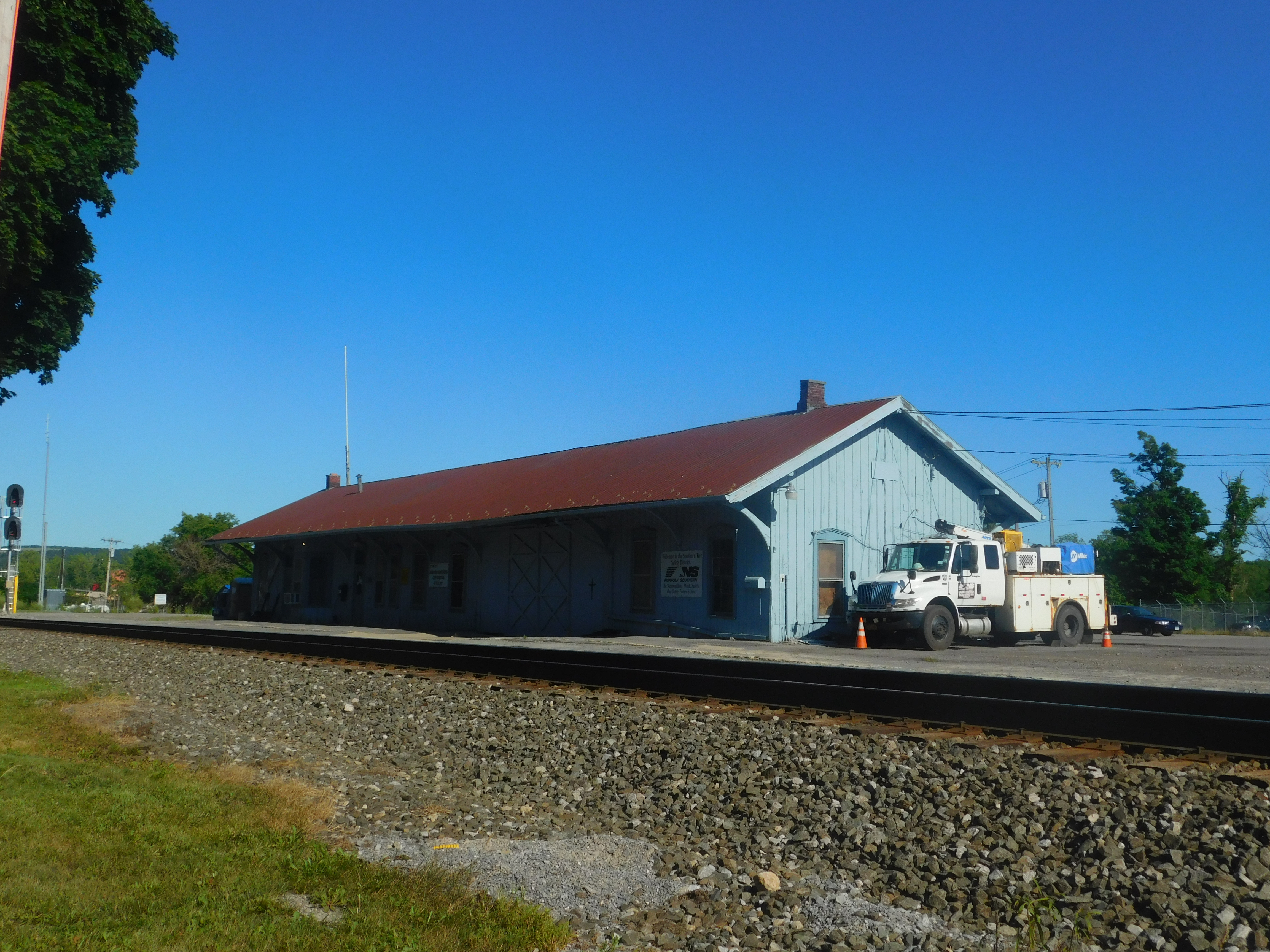 Attica station in Attica, New York.
