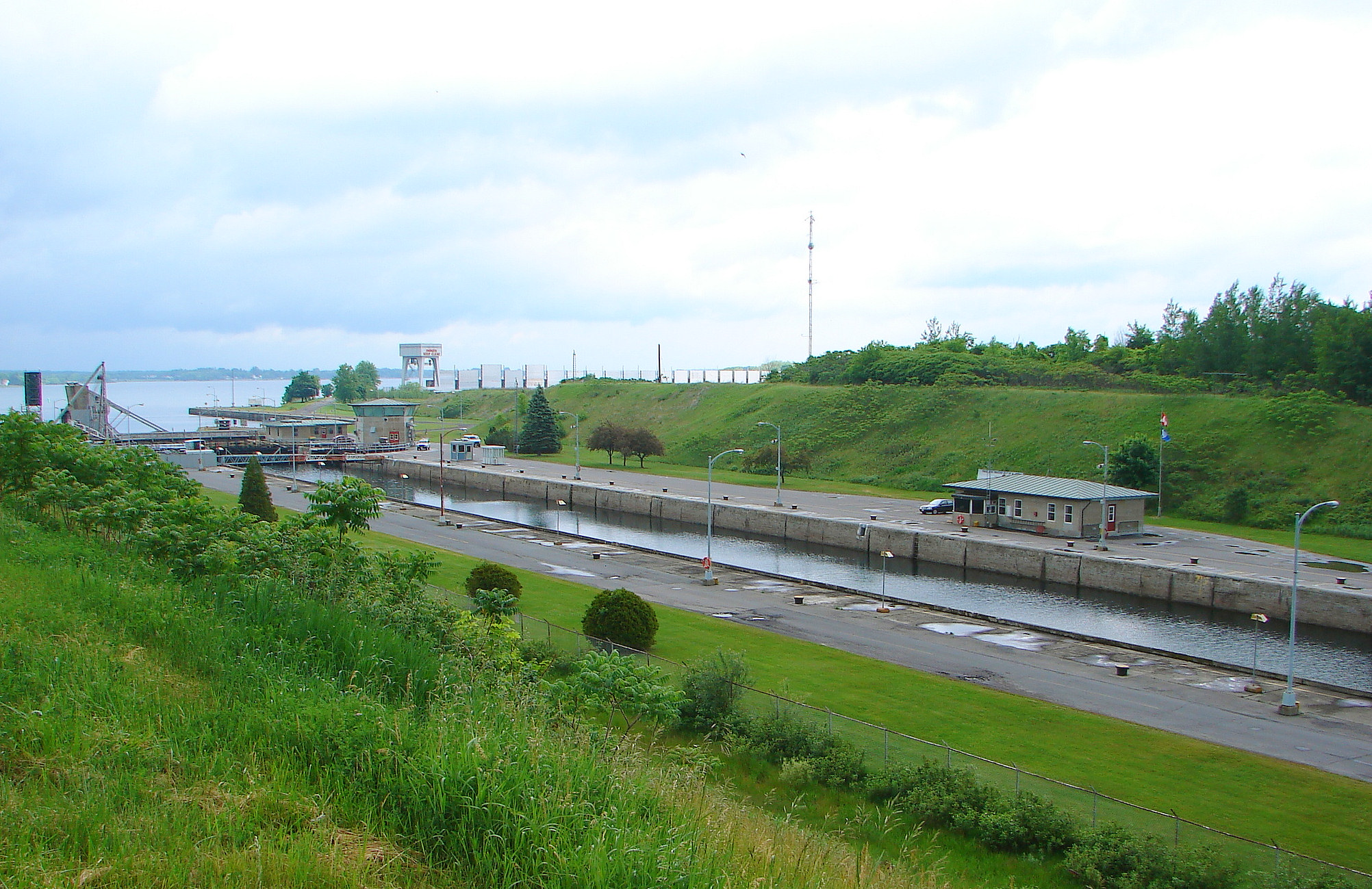 Iroquois Locks of the Saint Lawrence Seaway, Iroquois, Ontario, Canada