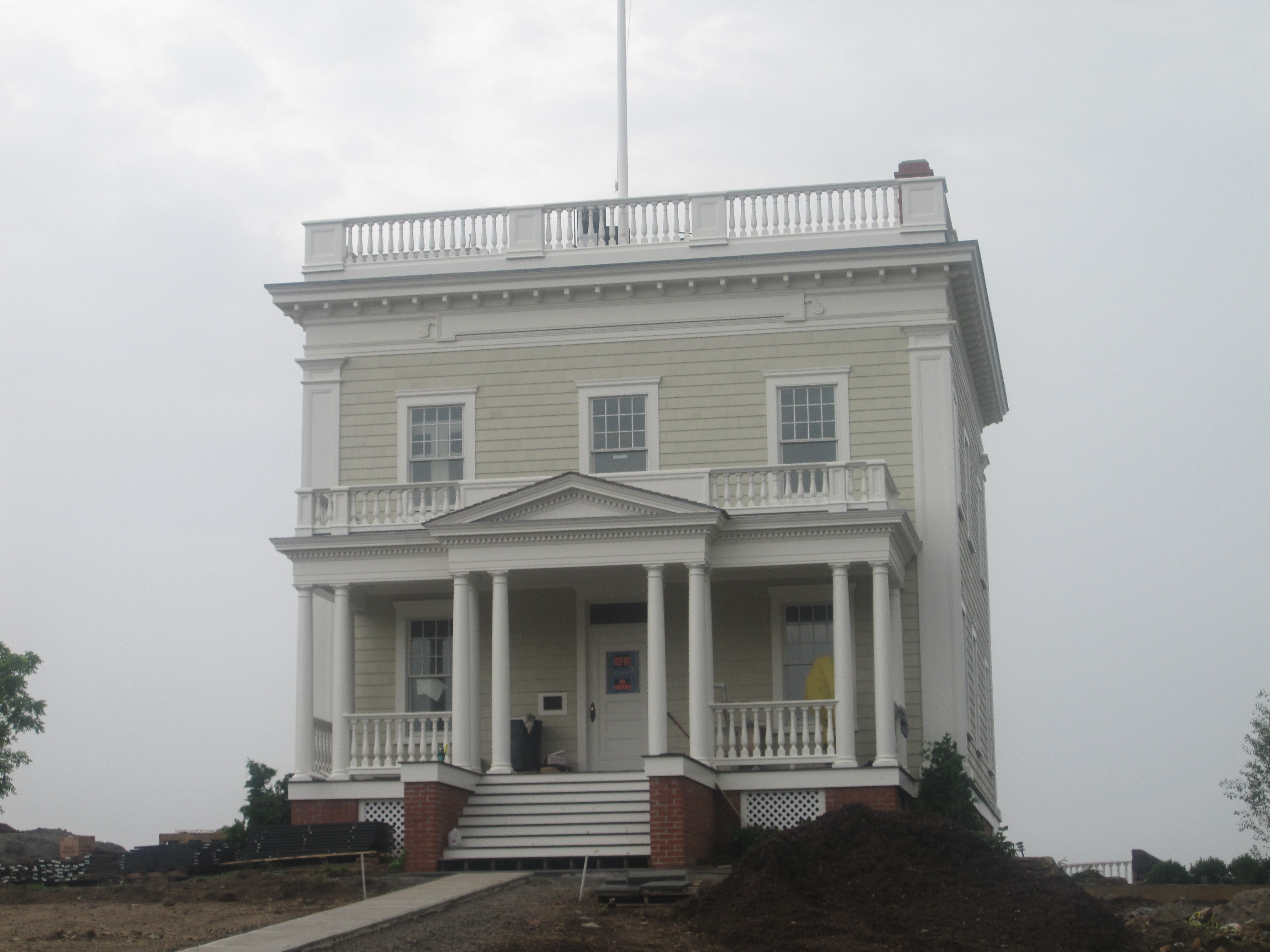The former New Shoreham US Weather Bureau Station on Block Island — in New Shoreham, Rhode Island.