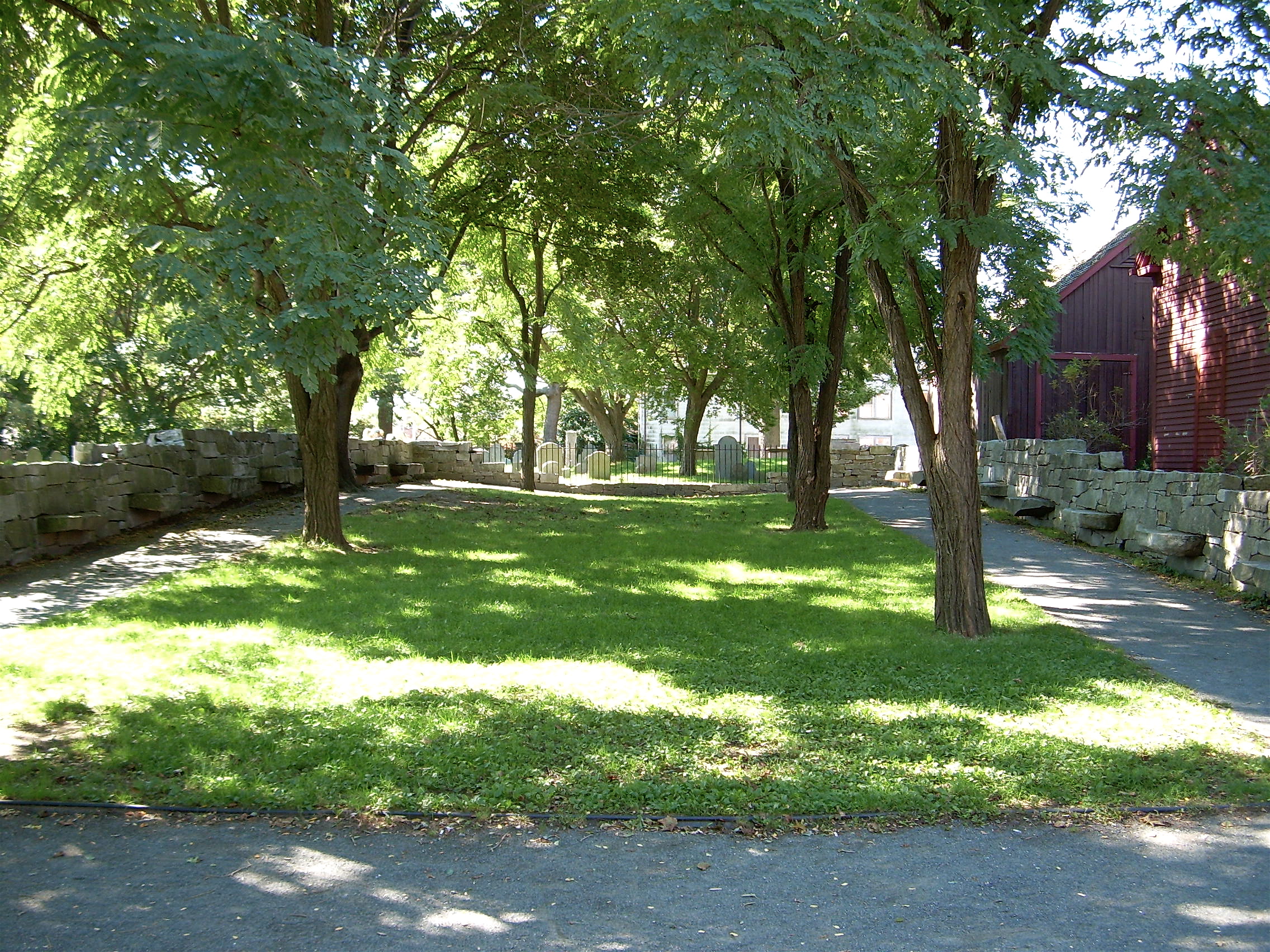 Salem Witch Trials Memorial Park, Salem, Massachusetts.