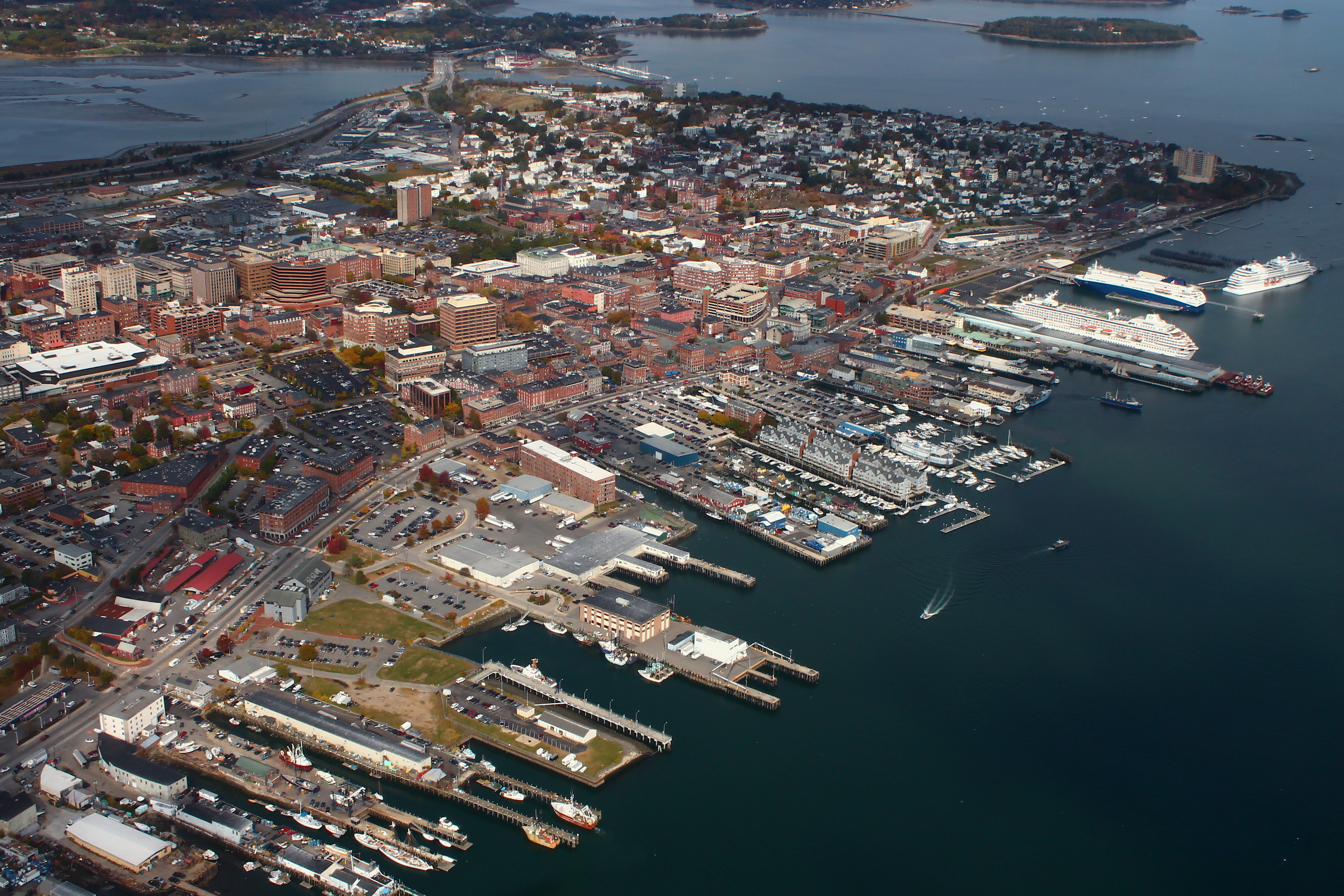 Harbor of Portland, Maine - Fore River