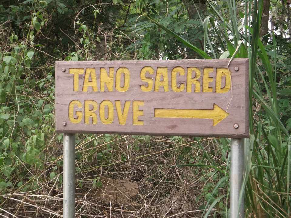 The Tano Sacred Grove and Shrine is a historical landmark in Ghana.