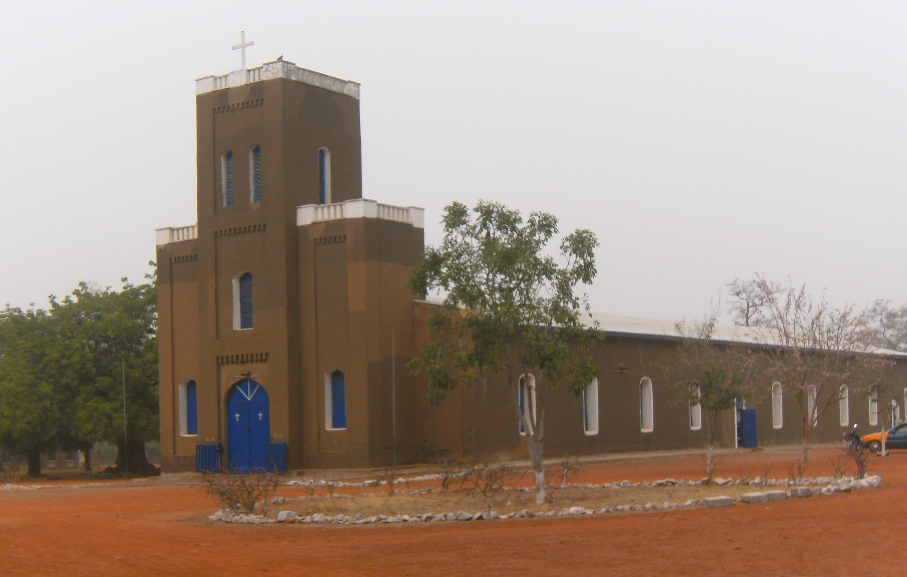 Navrongo Cathedral in Upper East Region, Ghana