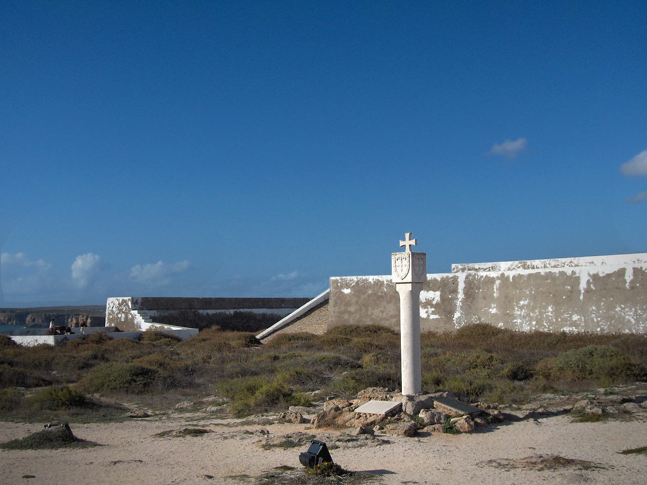 Monument of Discoveries; Fortress of Sagres; Sagres, Portugal.