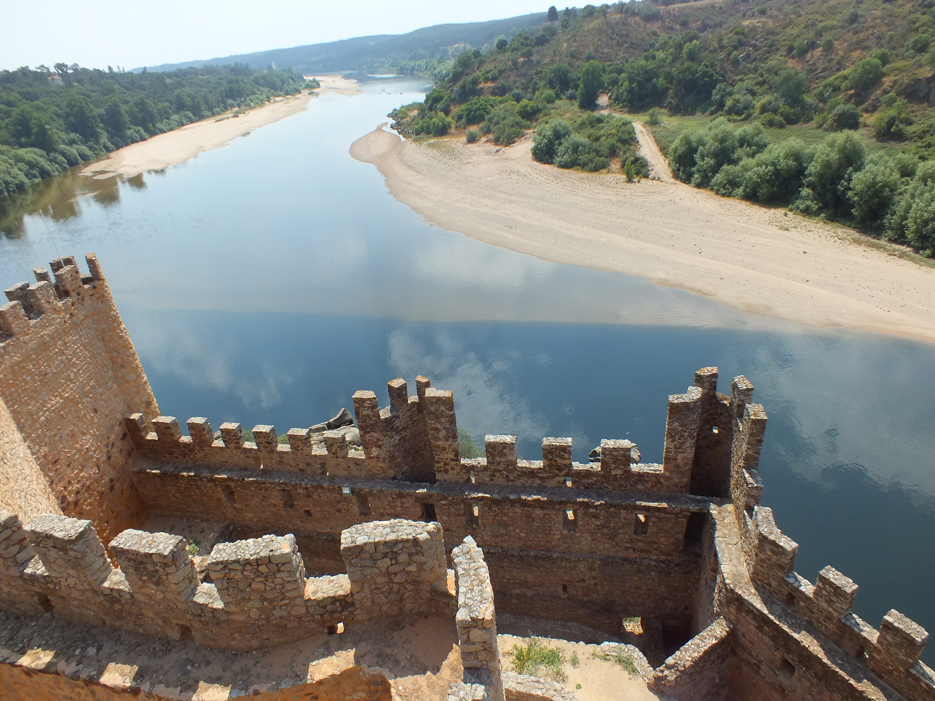 Praia do Ribatejo, Castle of Almourol.