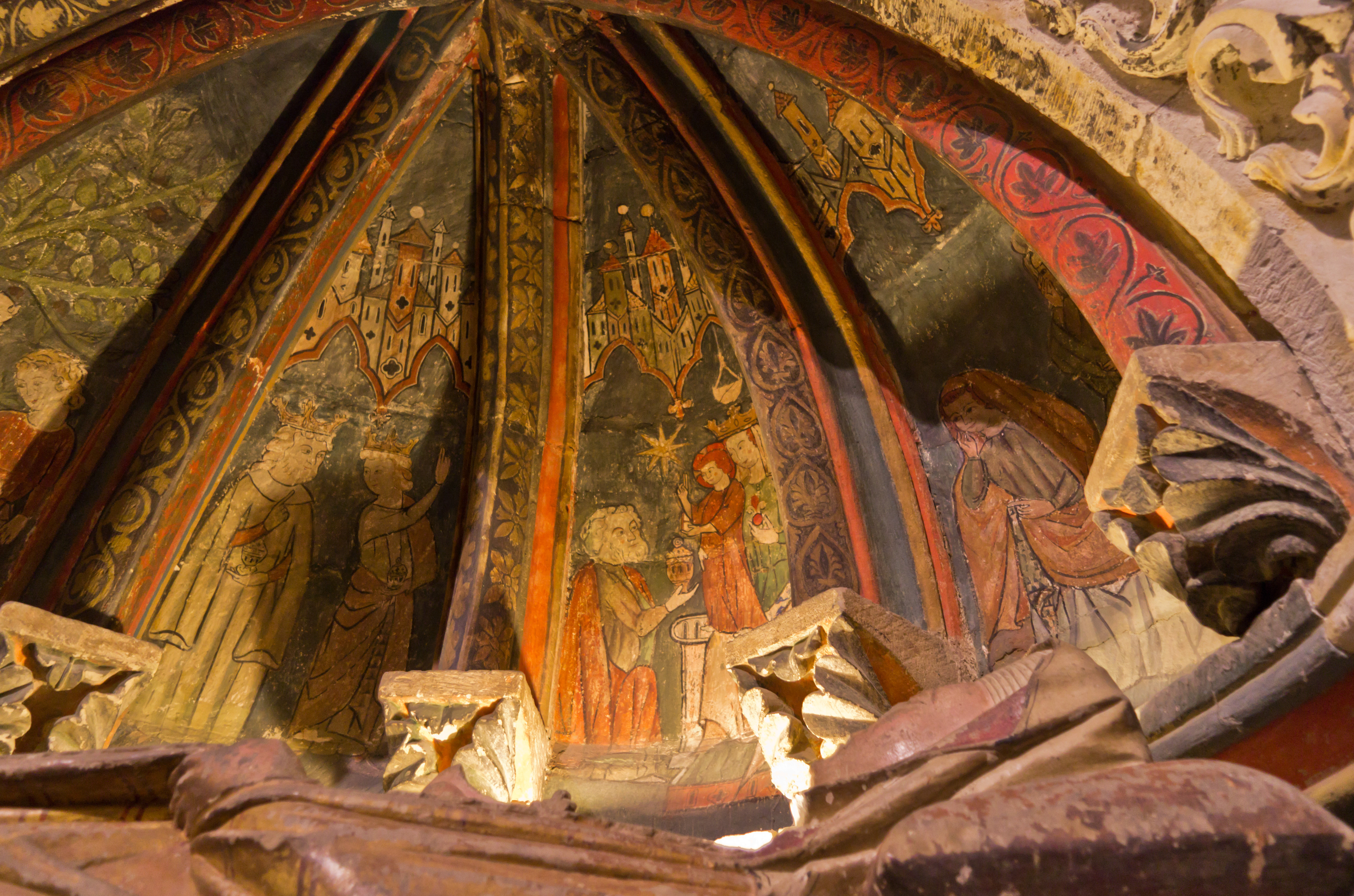 Interiors of old Cathedral of Salamanca
