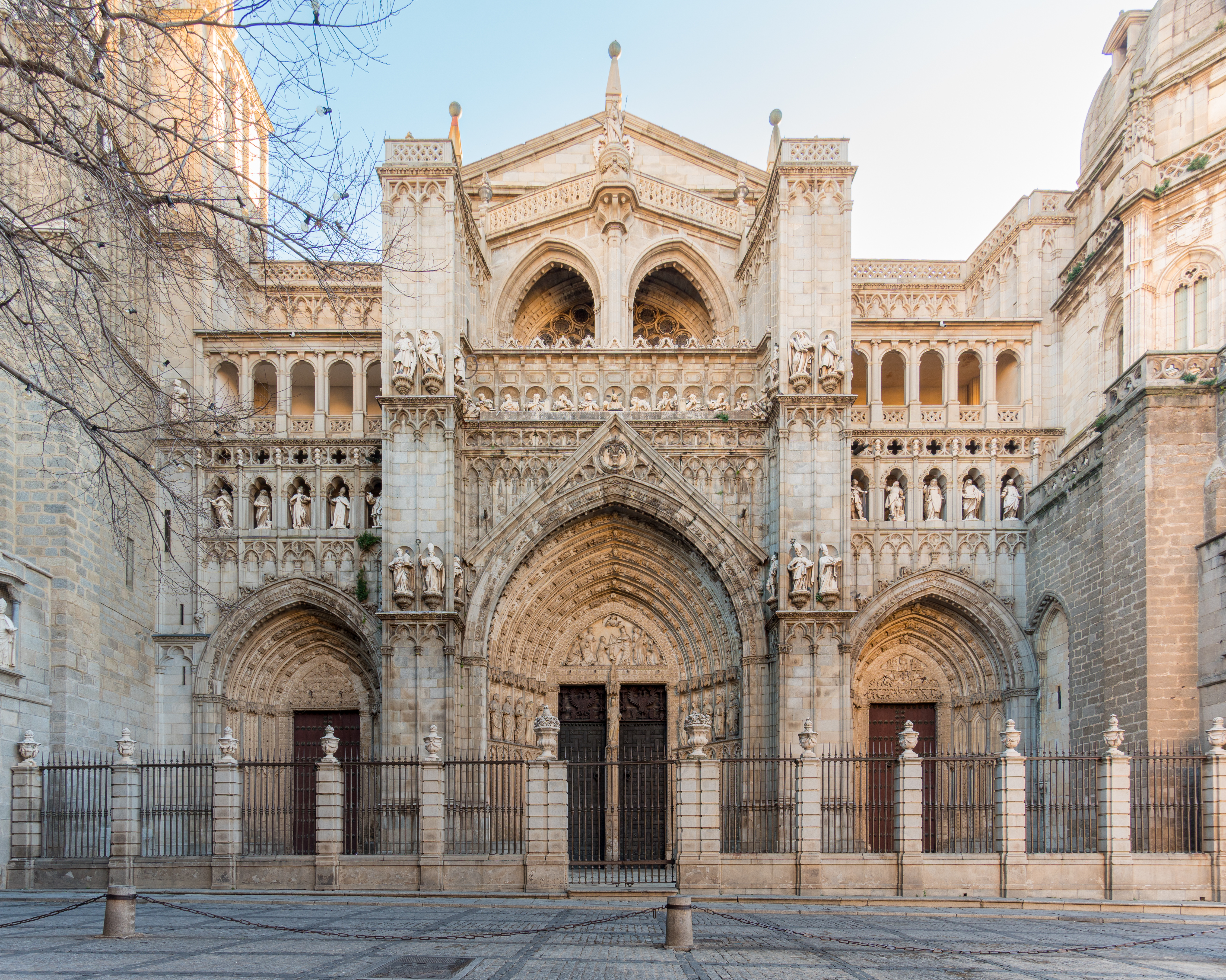 The Cathedral of Toledo, Spain in 2025