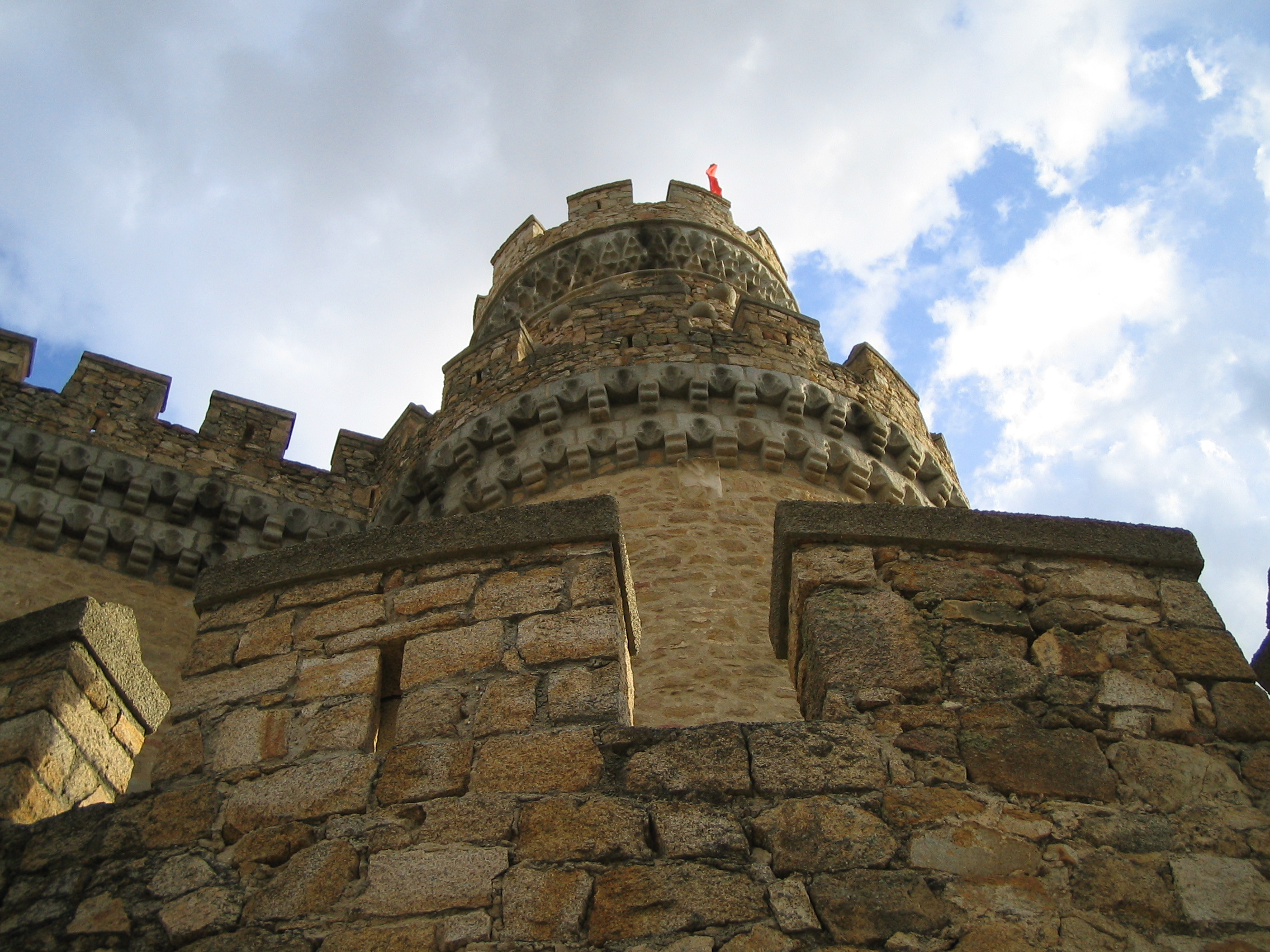 Castillo de Manzanares el Real en Madrid