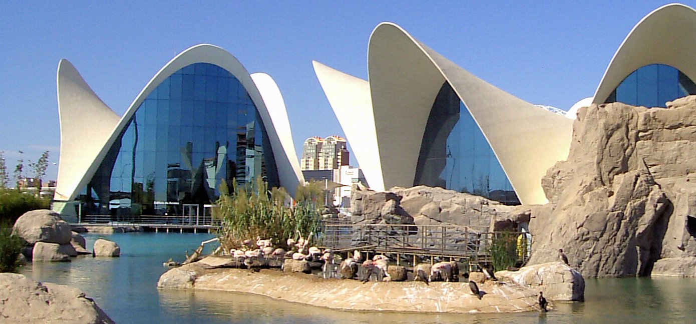 Open-air oceanographic park, Valencia, Spain