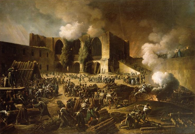 Siege of Burgos, 1812. Oil on canvas. 180 cm x 260 cm.