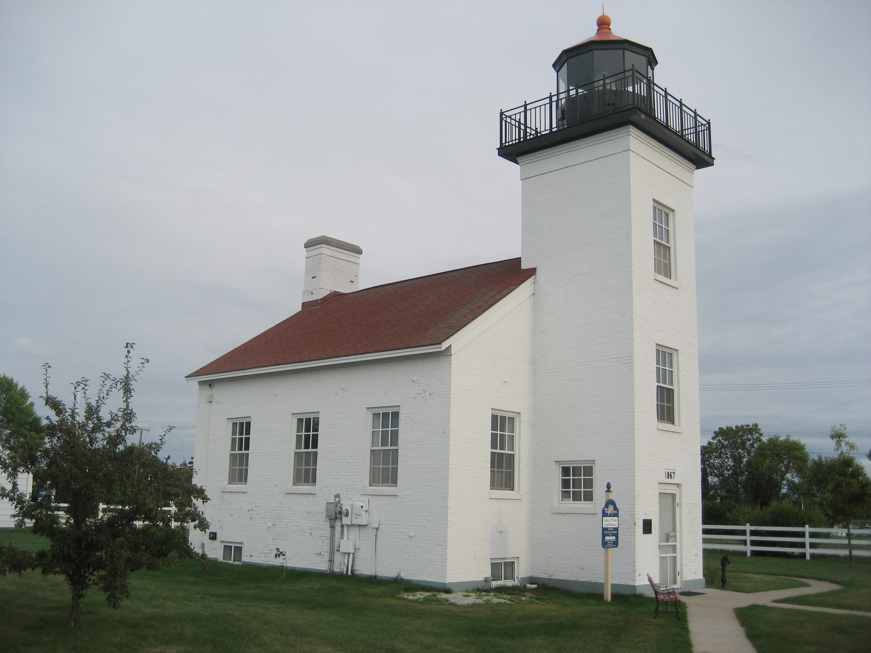 Sand Point Lighthouse, Michigan, USA