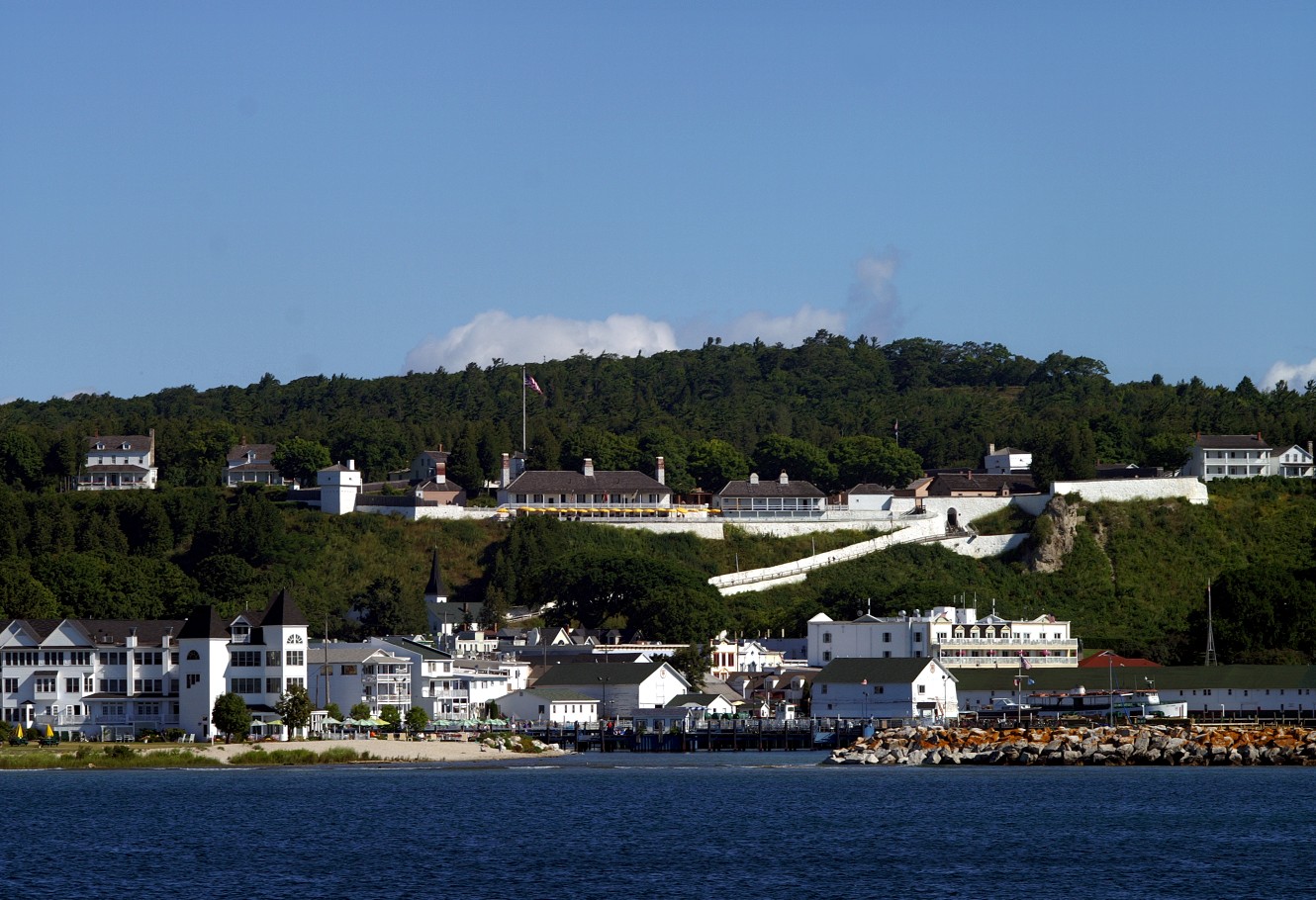 Fort Mackinac on Mackinac Island, Michigan USA