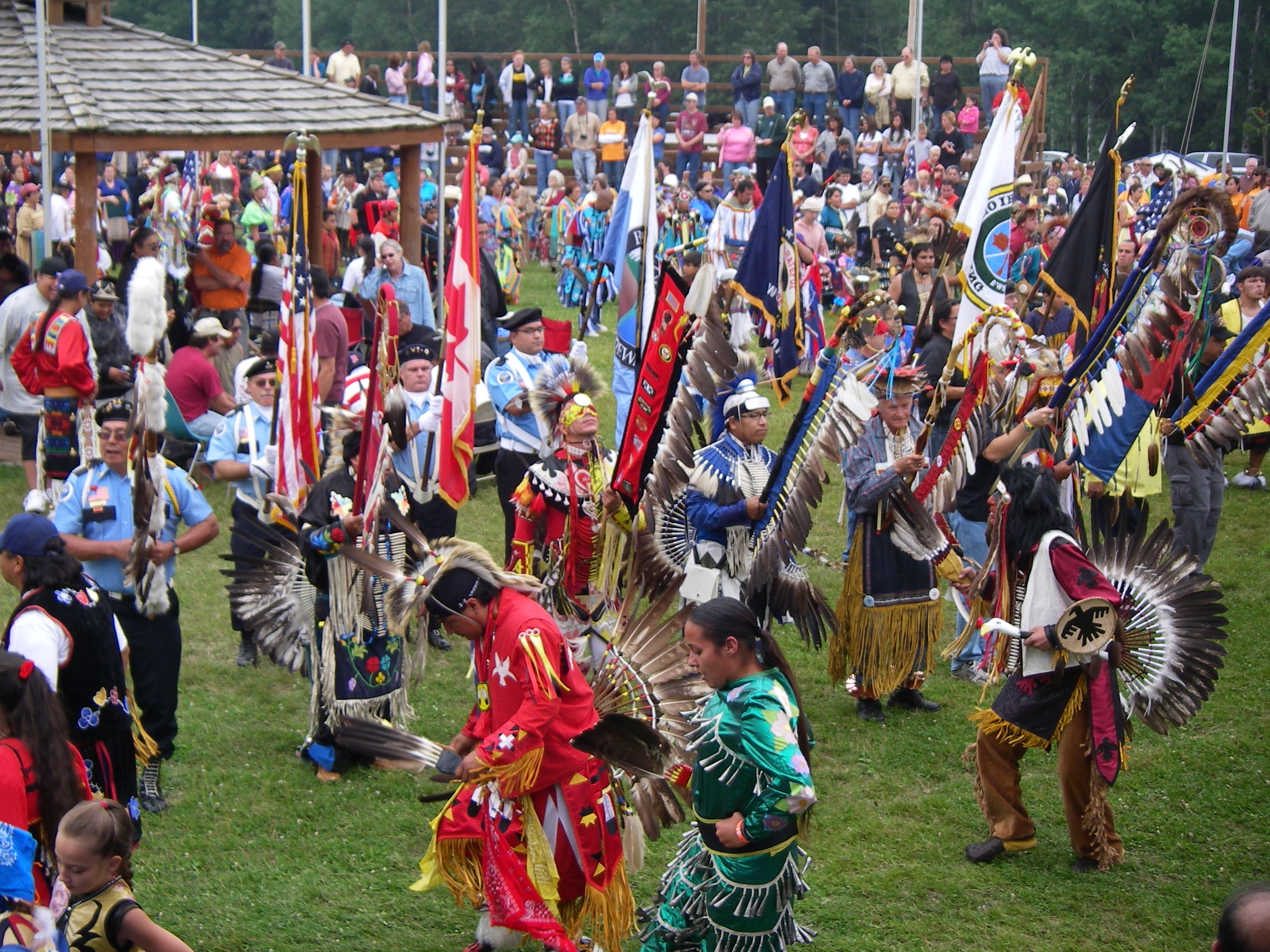 The Lake Superior Chippewa Pow Wow at the Grand Portage Indian Reservation in 2009