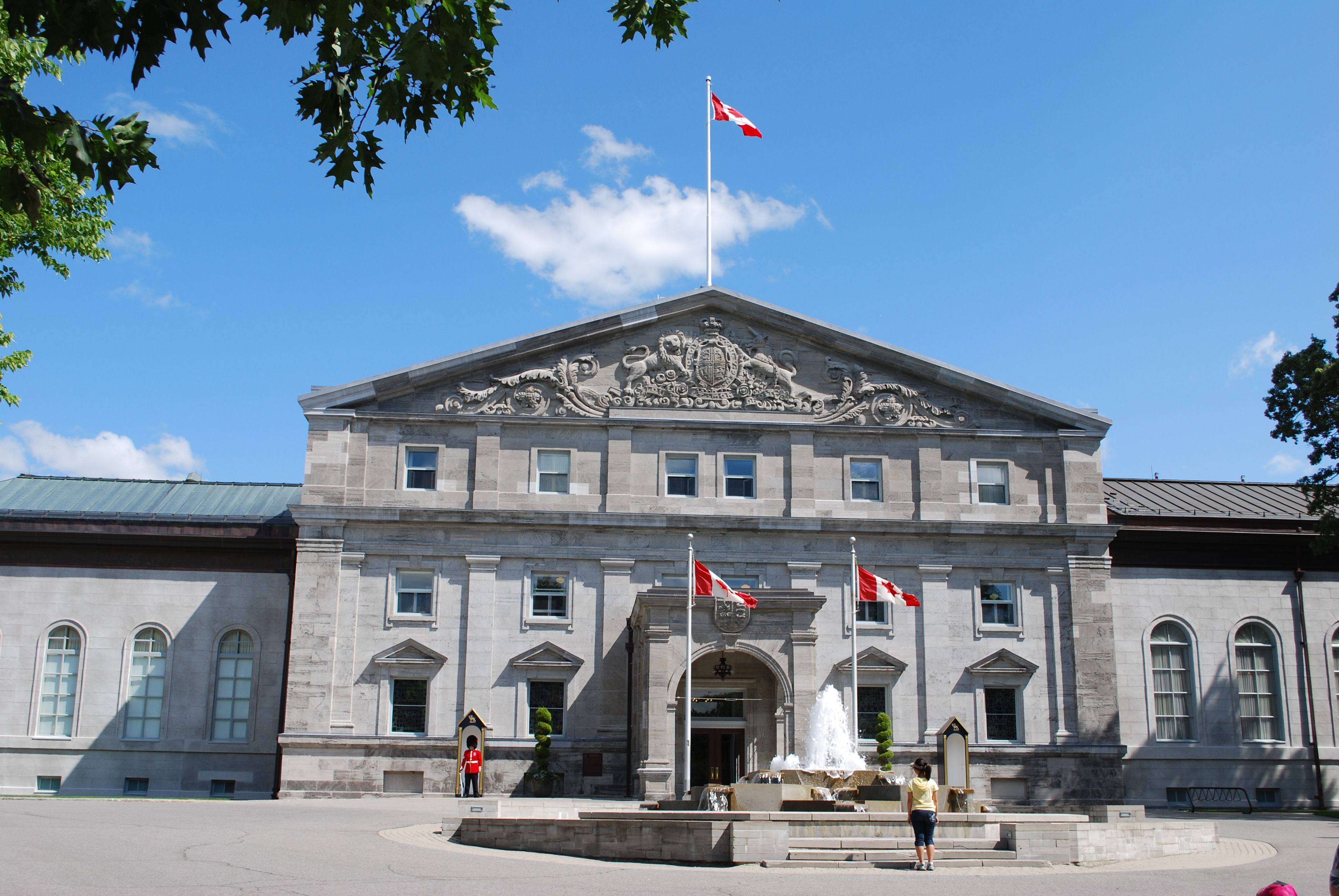 Bâtiment principal du complexe de Rideau Hall