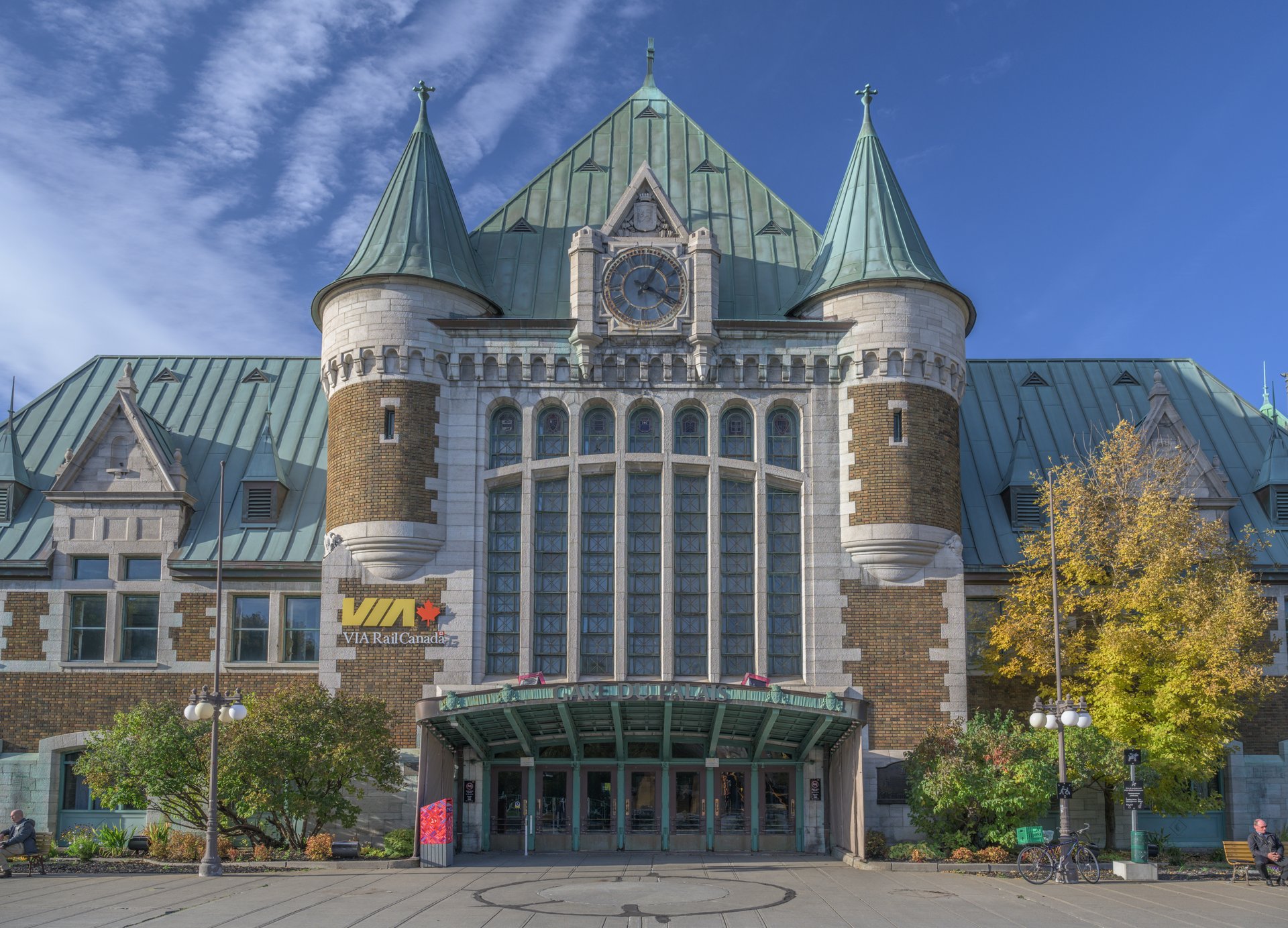 Gare du Palais, Quebec city, Quebec, Canada