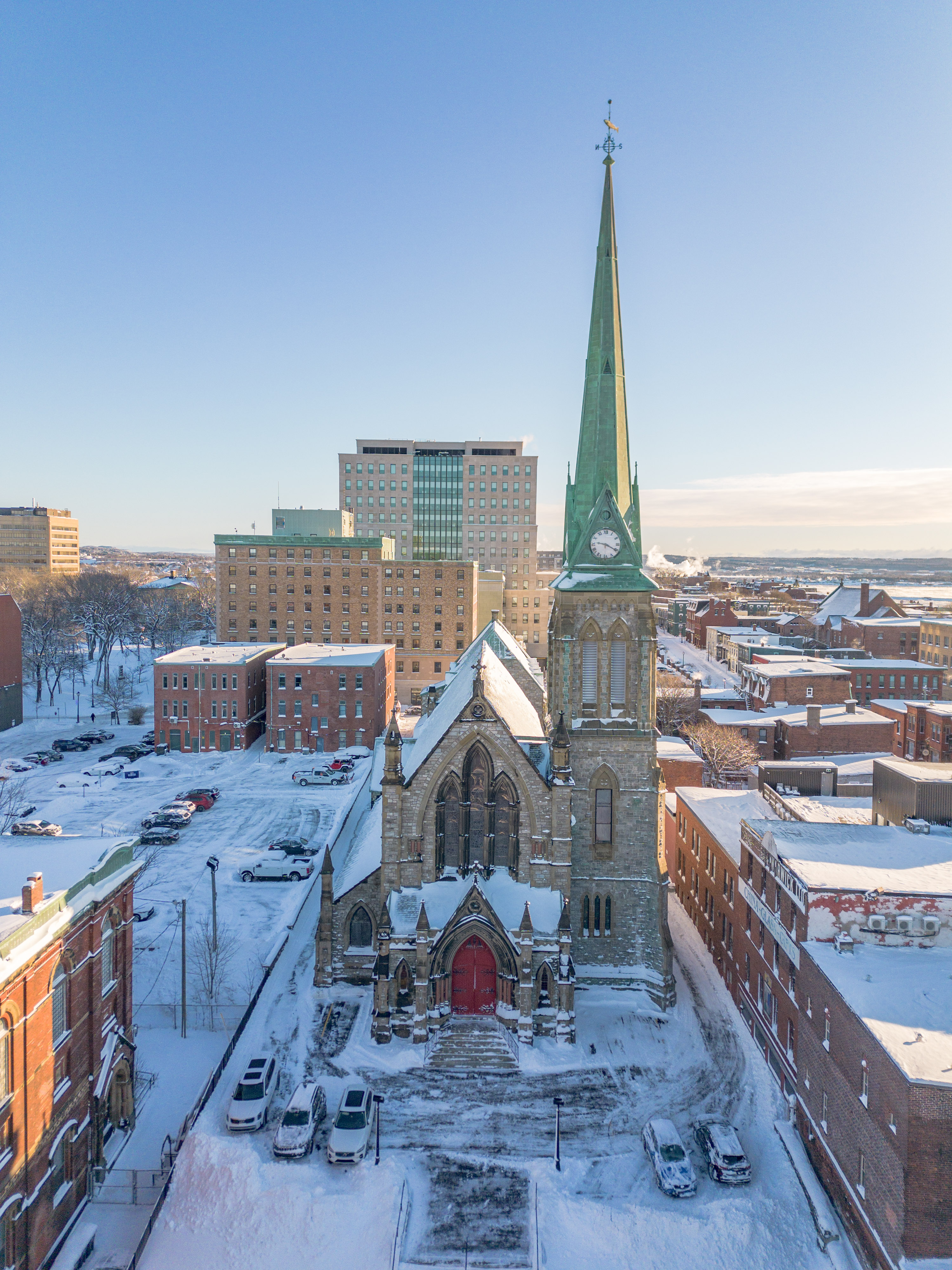 Trinity Anglican Church in Saint John, New Brunswick in 2026