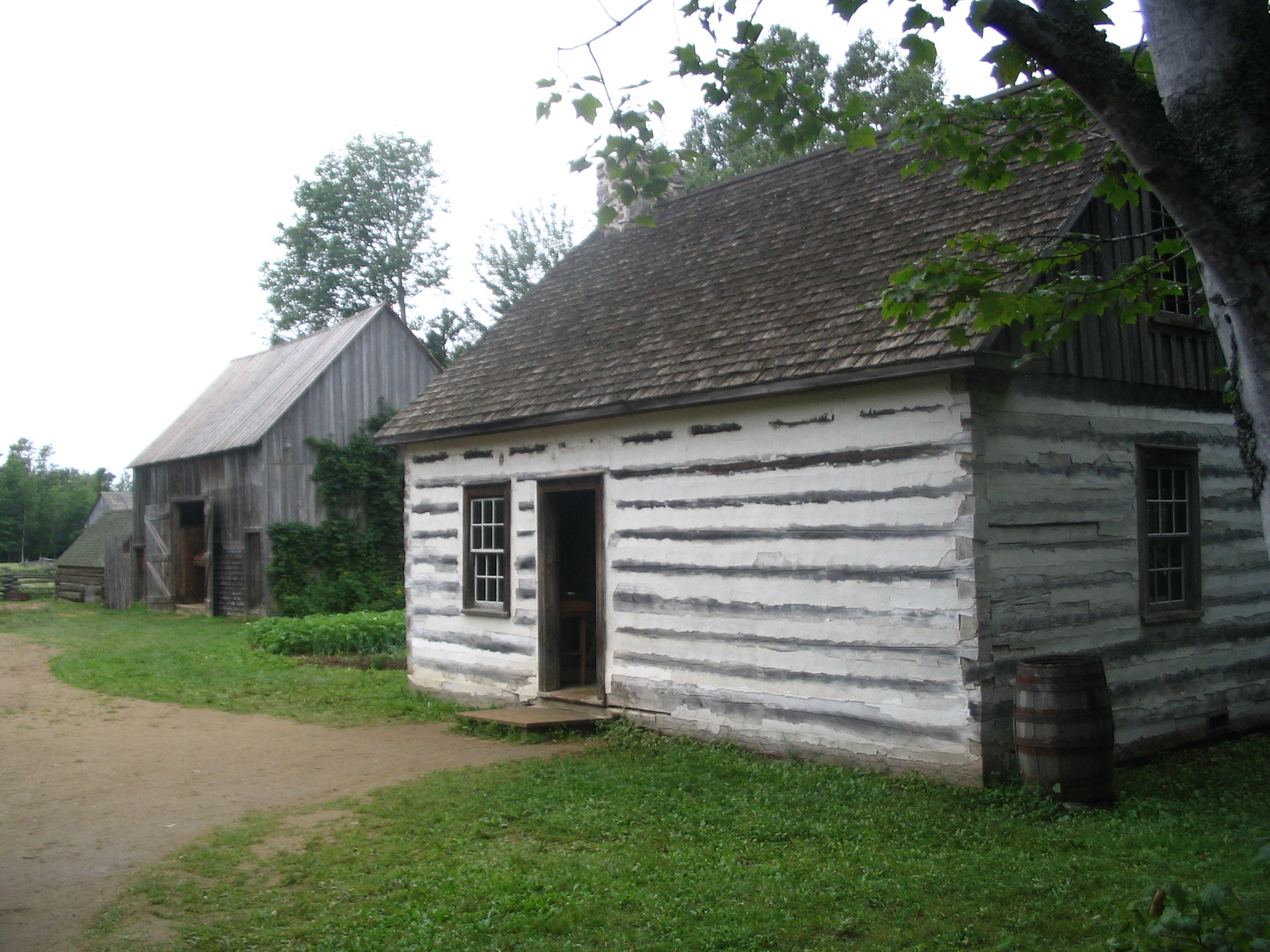 Ferme Mazerolle, in Village Historique Acadien, New Brunswick, Canada.