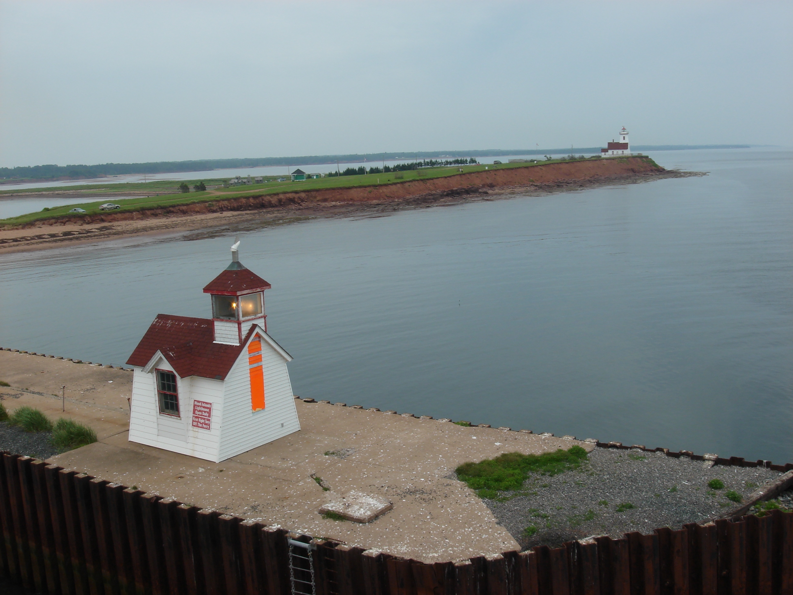 Lighthouses in Wood Island, Prince Edward Island, Canada