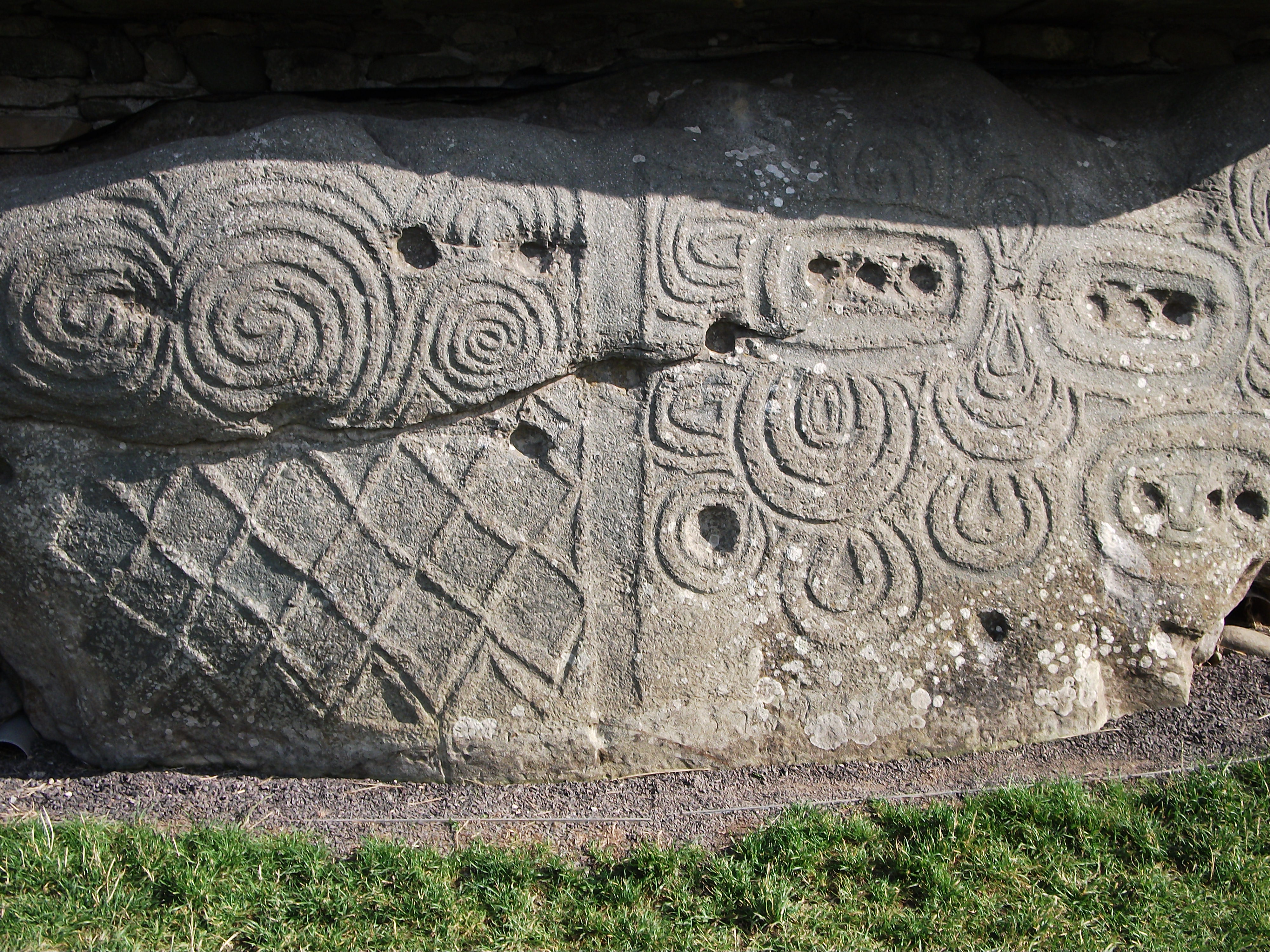 Stone at Newgrange