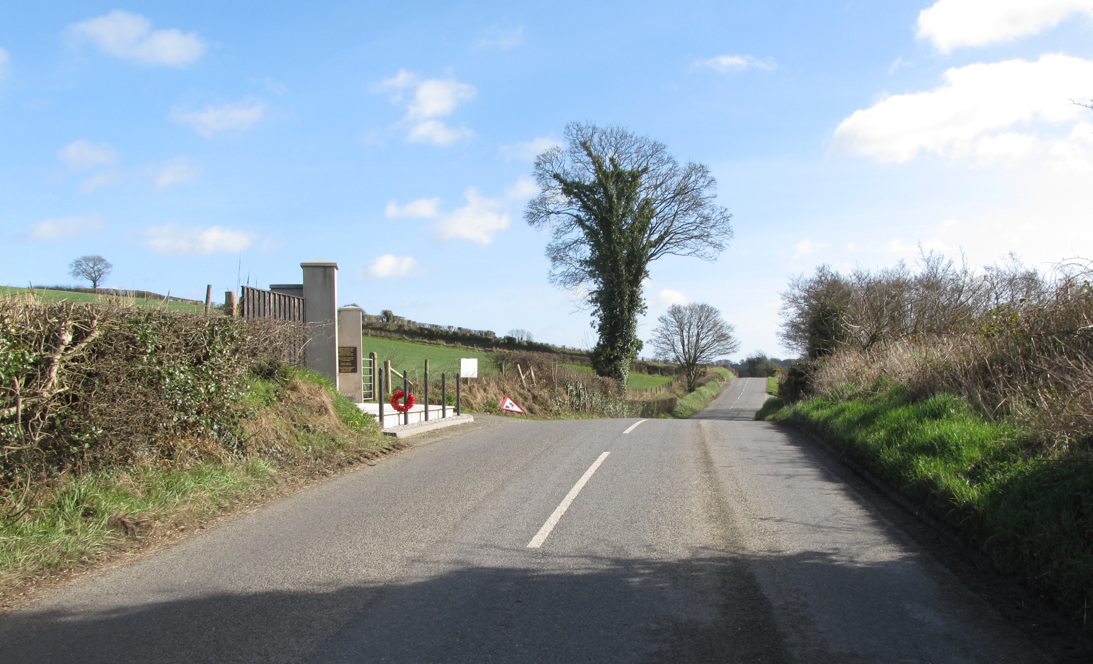 The site of the Kingsmill Massacre of January 1976
