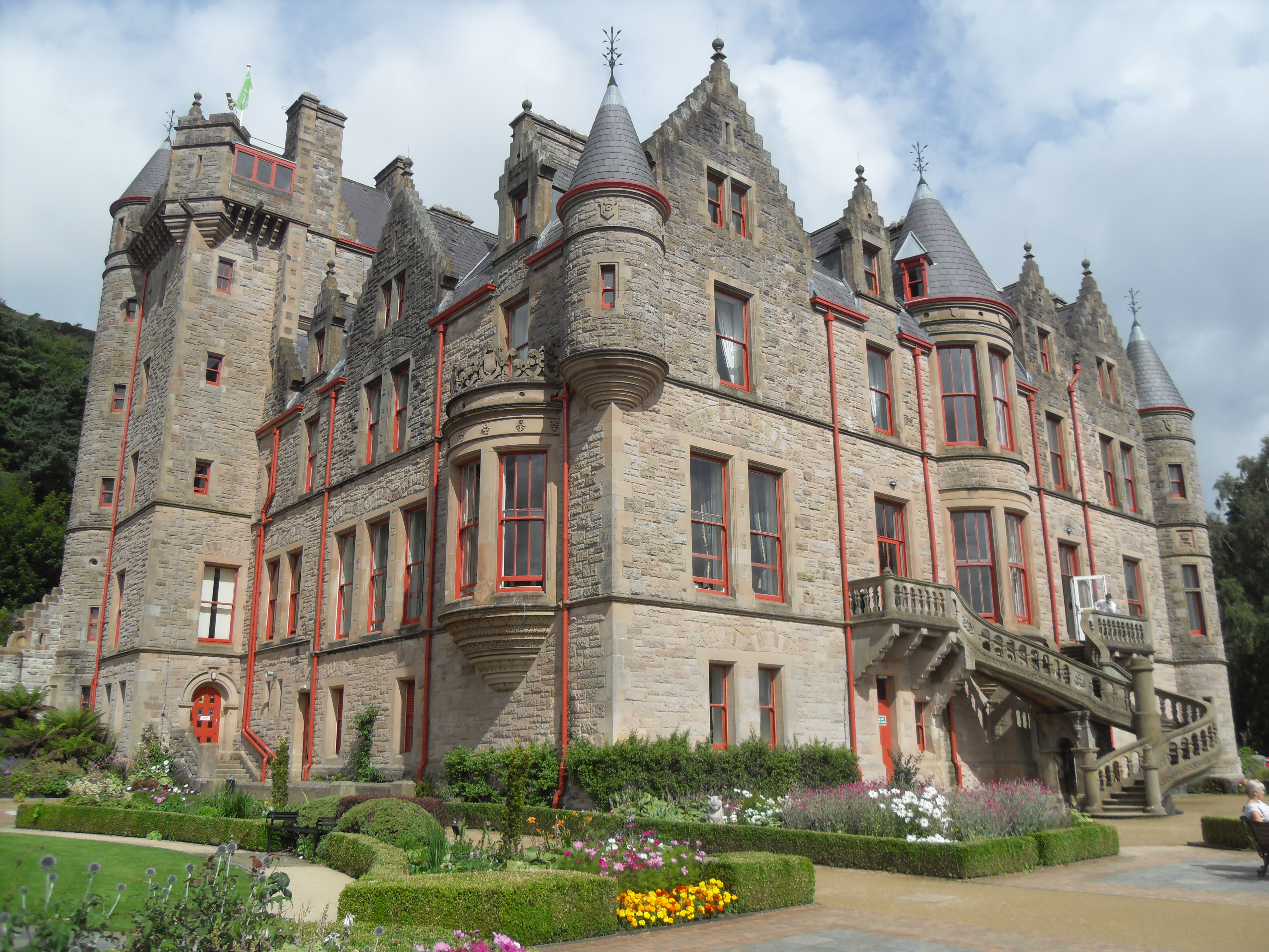 Close view of Belfast Castle taken August 2011