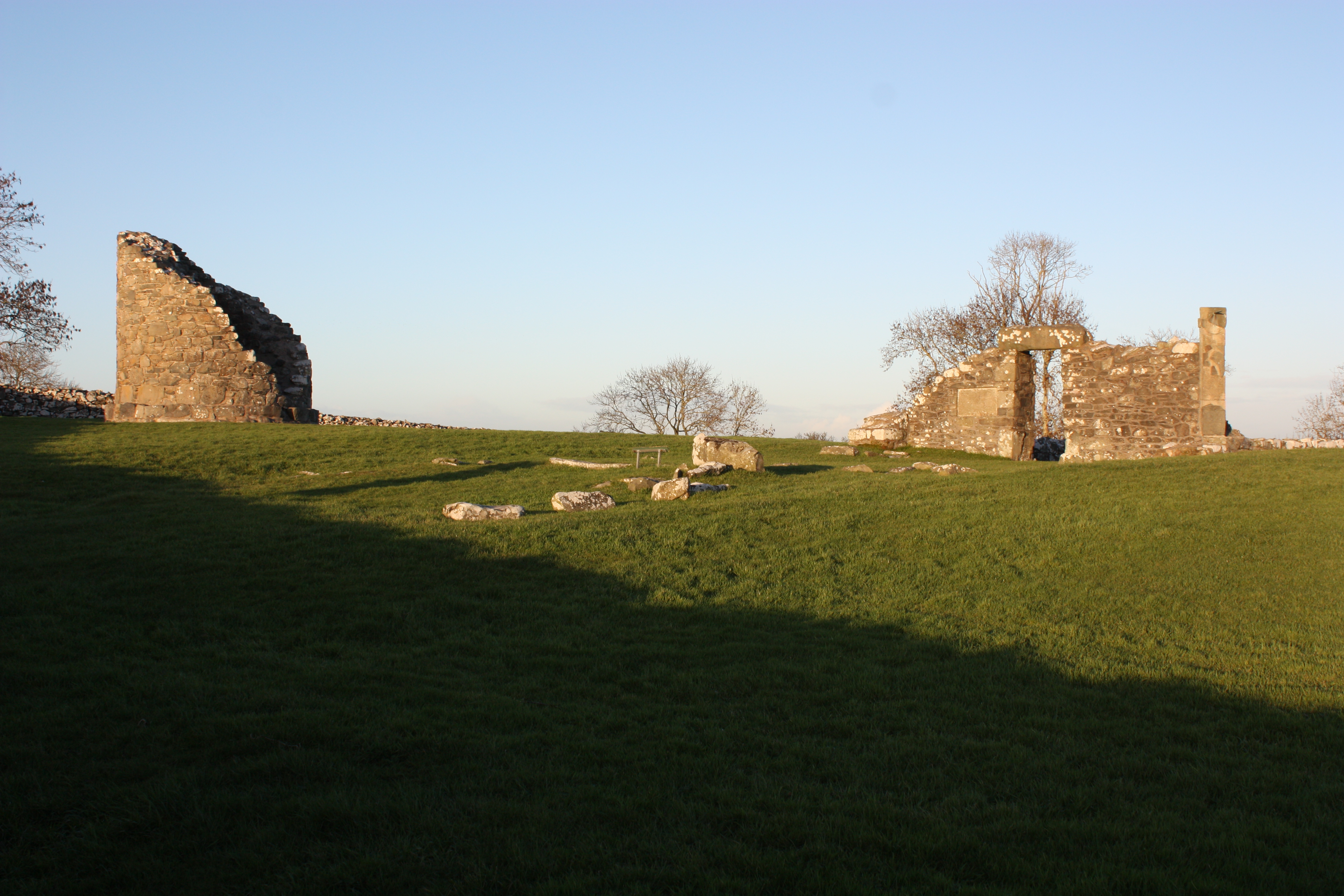 Nendrum Monastery, Mahee Island, County Down, Northern Ireland, January 2011