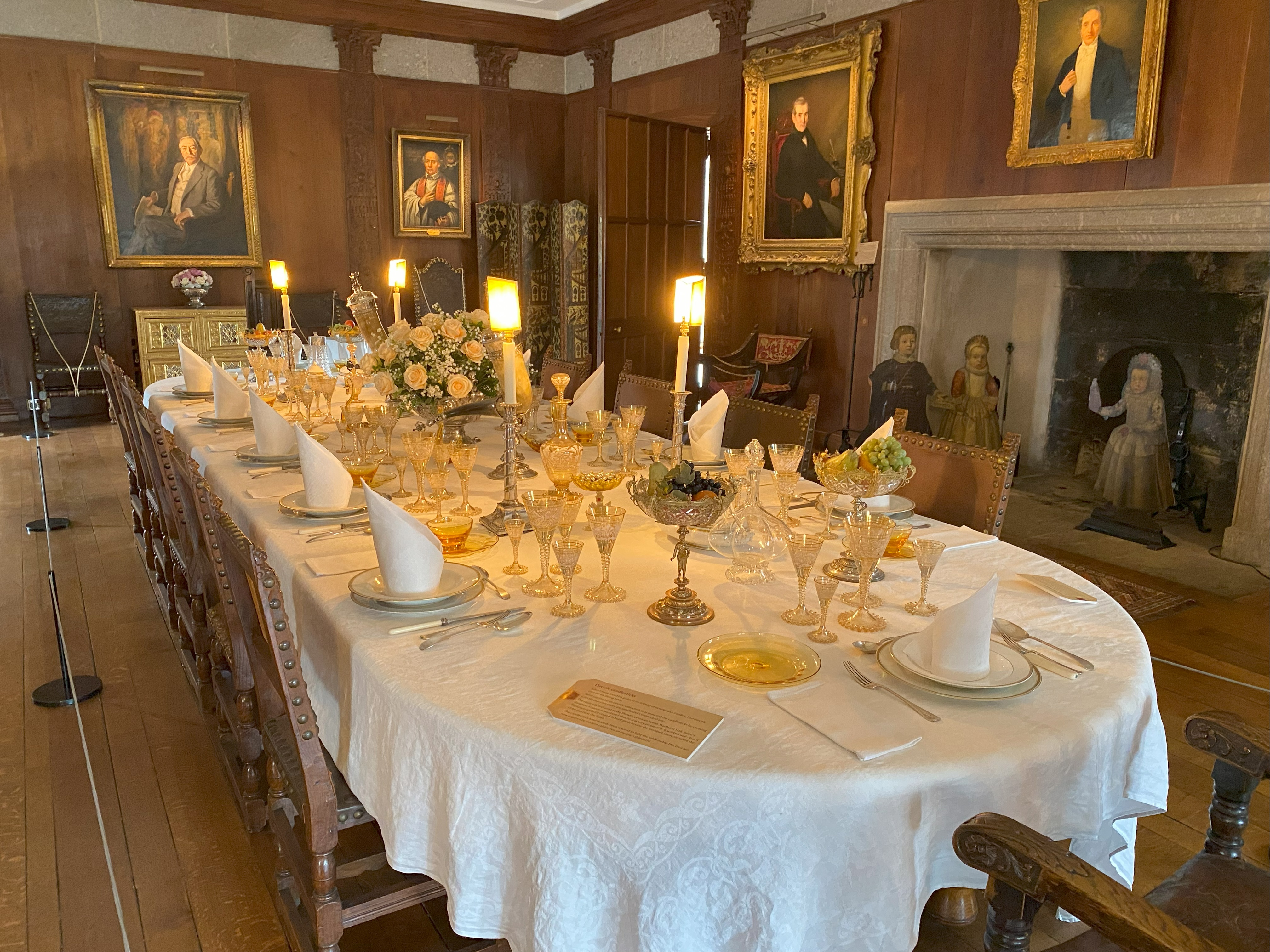 Dining Room of Castle Drogo