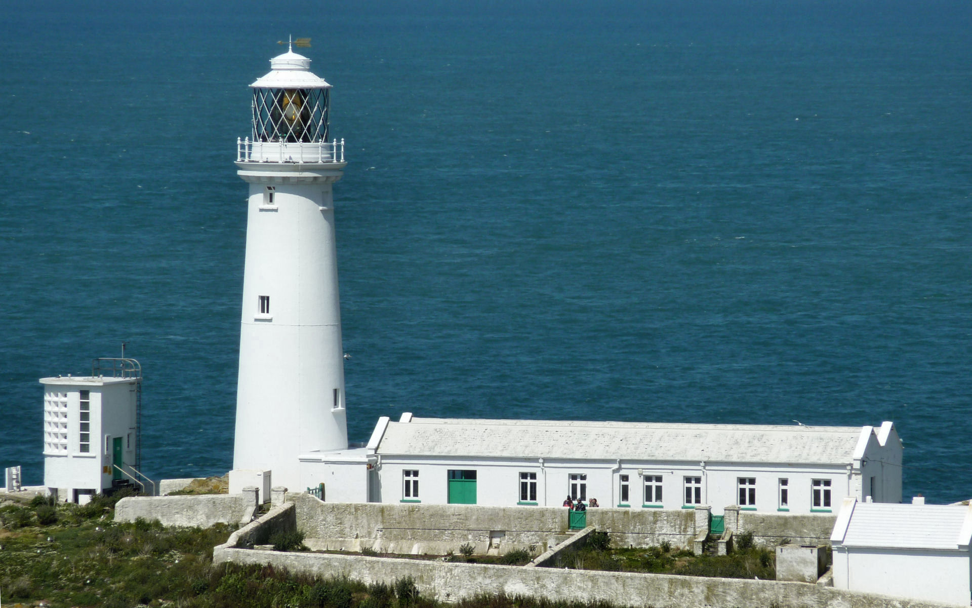 The lighthouse on South Stack near Holyhead on Anglesey.