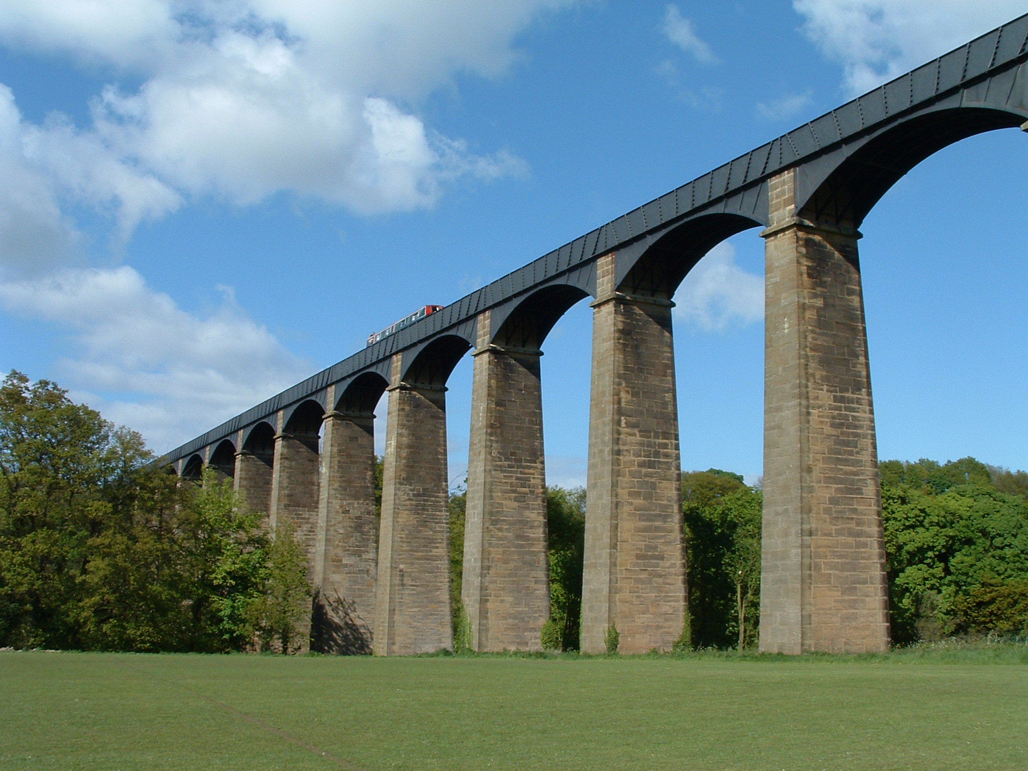Pontcysyllte Aqueduct; picture taken by Akke Monasso
