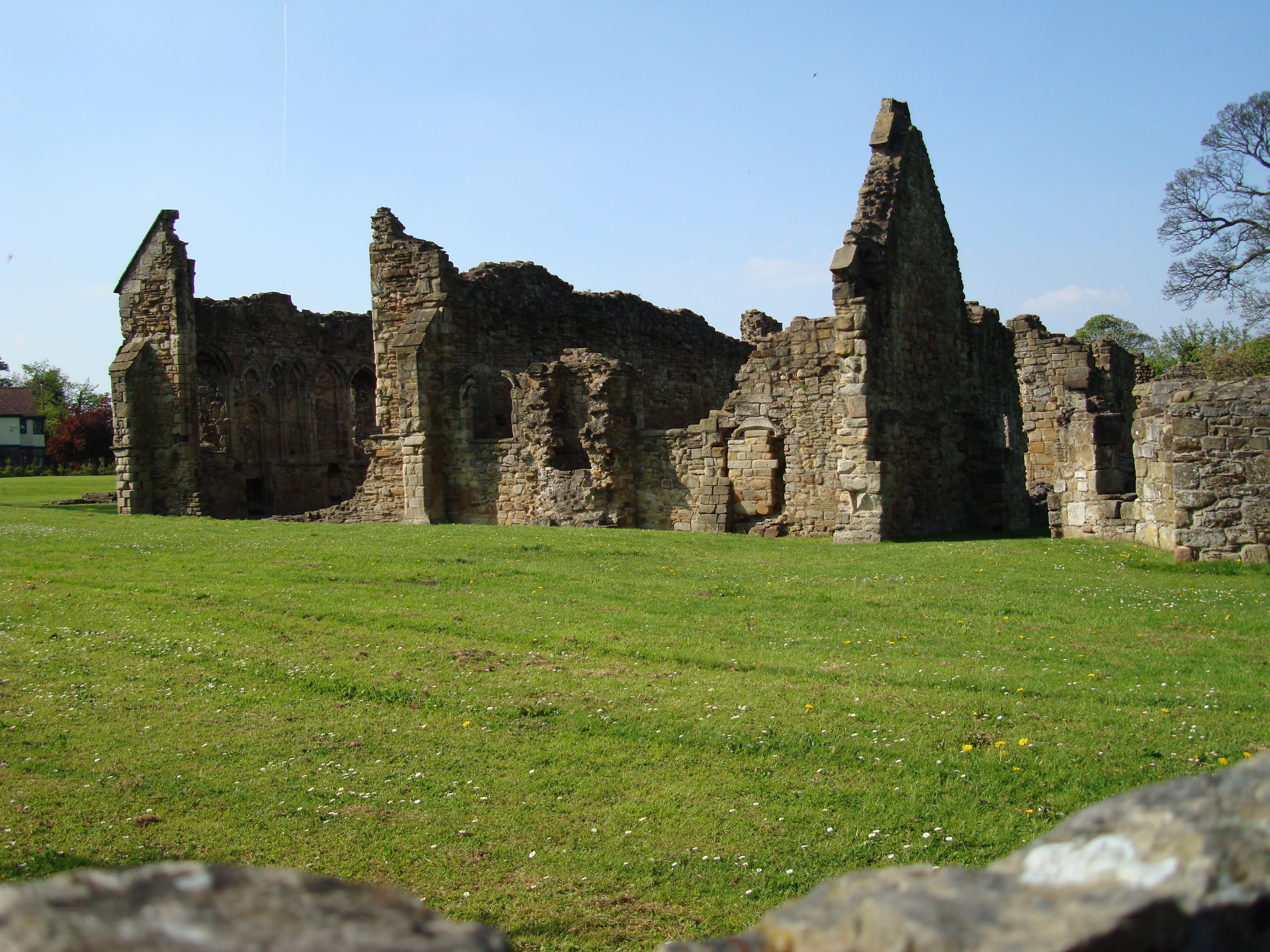 Photograph of Basingwerk Abbey, Flintshire, Wales